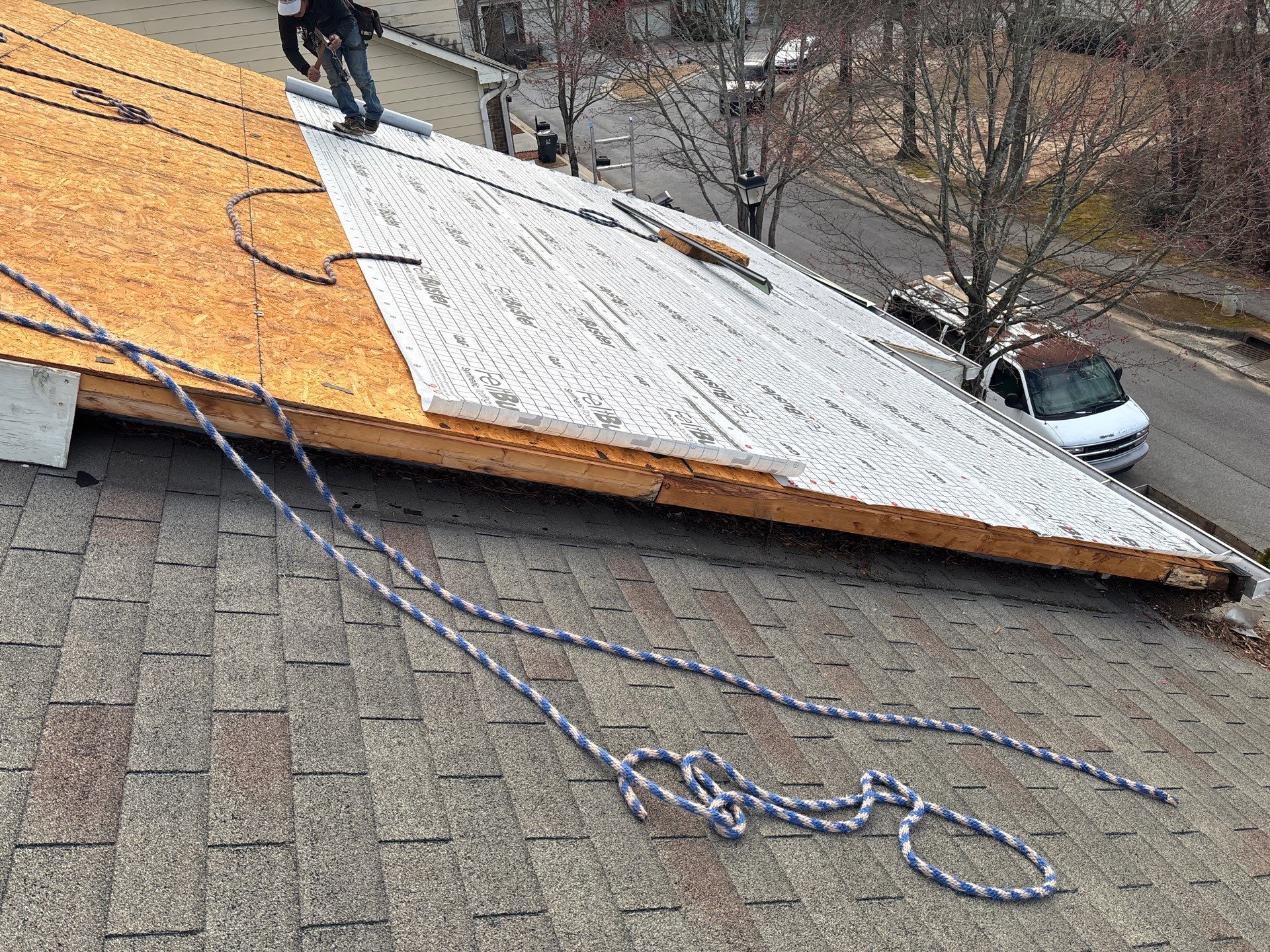 Roof replacement by Deerfield Roofing LLC