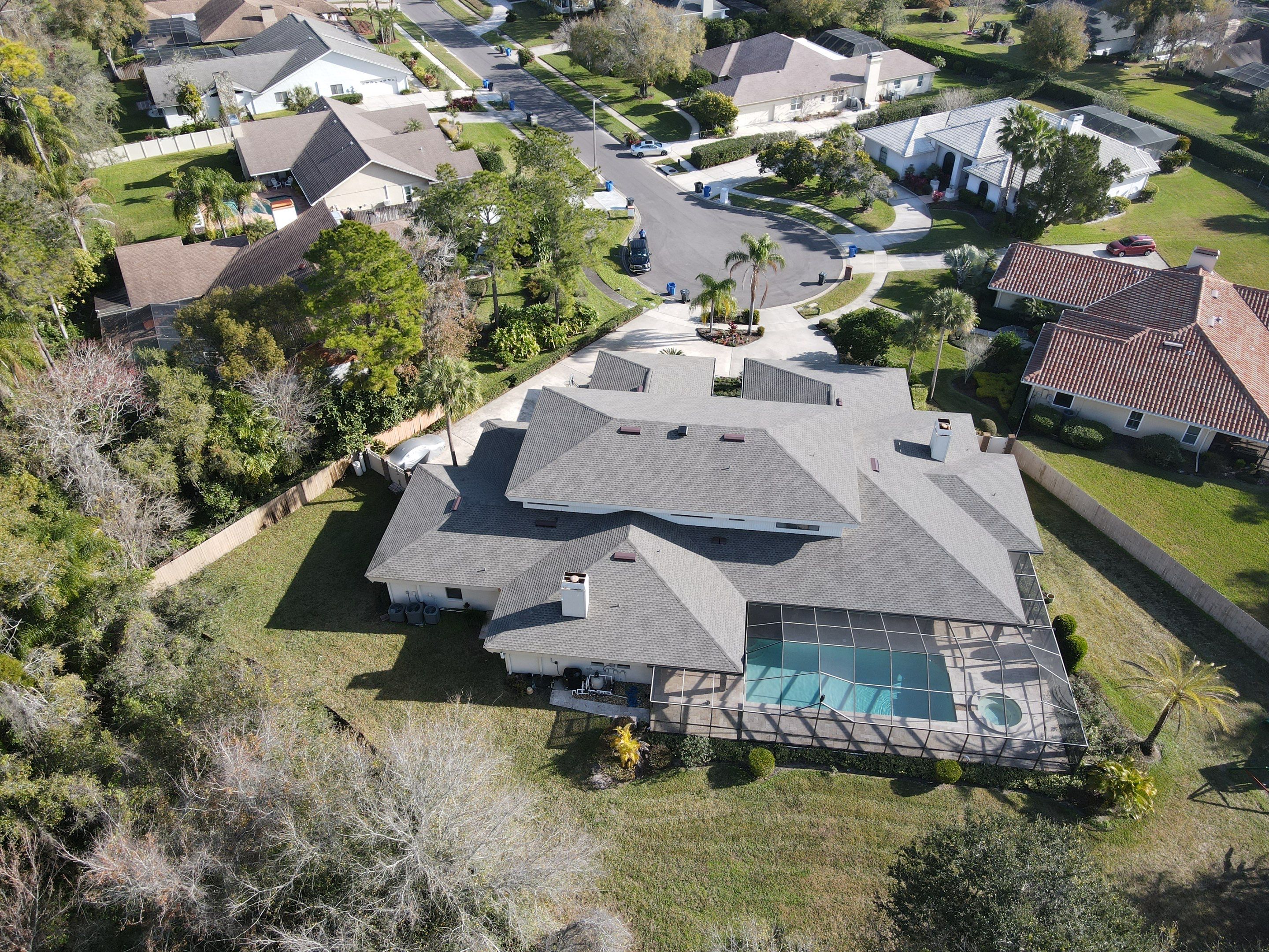 Residential Roofing Installation using GAF Timberline HDZ by Stay Dry Roofing 
