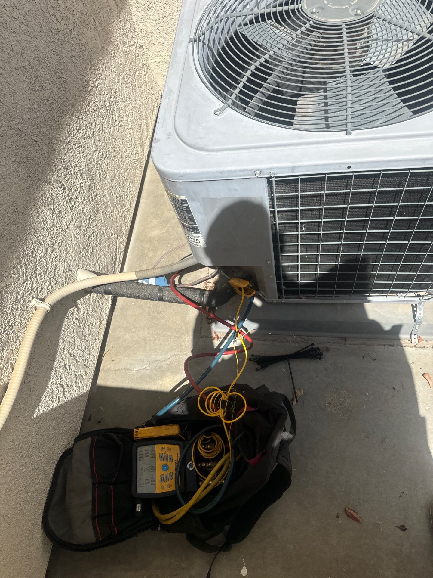 Cleaned out evaporator coil, system now works great by Innova Air & Heat