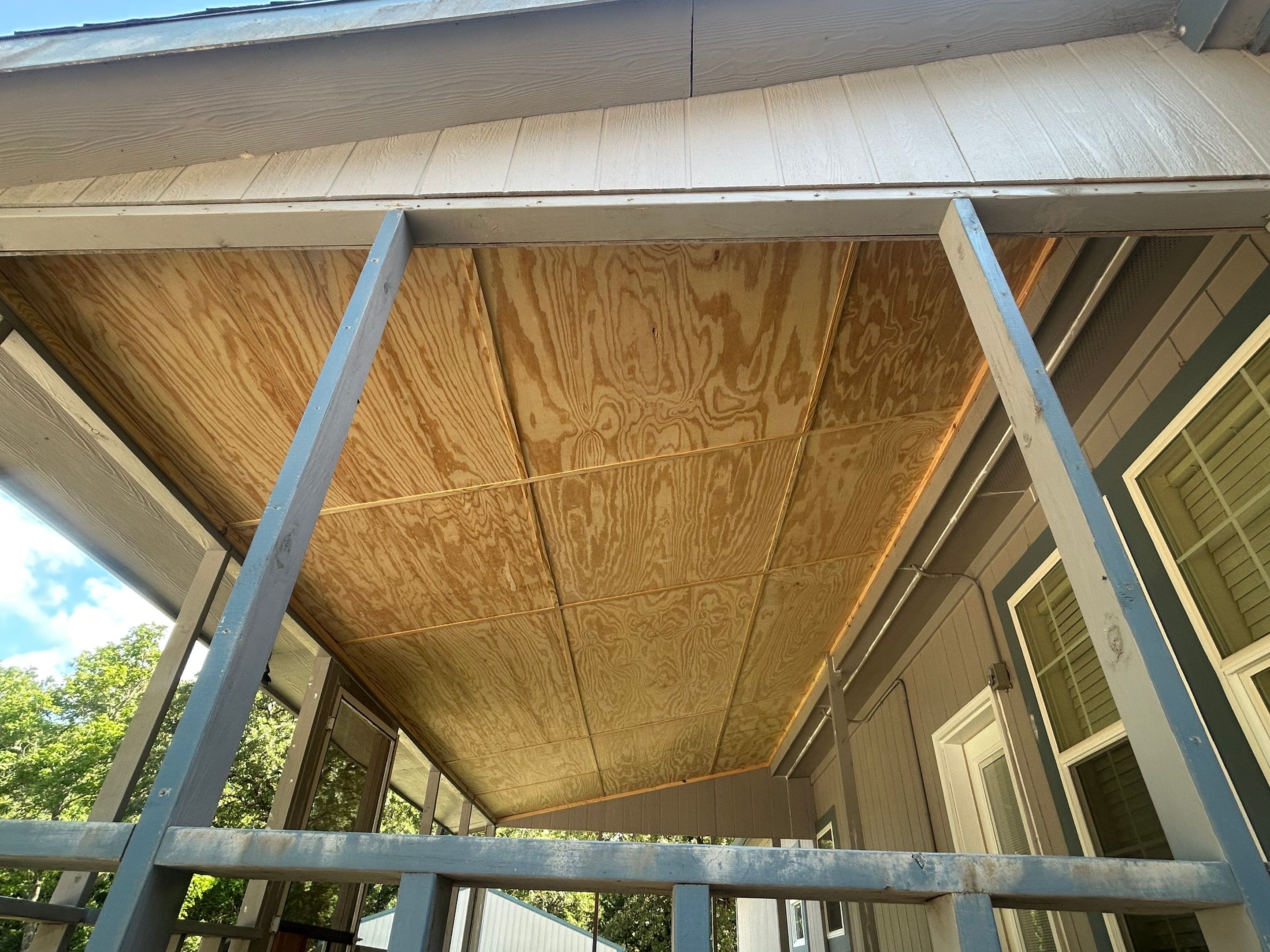 Full Exterior Repaint & Custom Ceiling Installation in Winnsboro, Texas by Quality Coats Painting