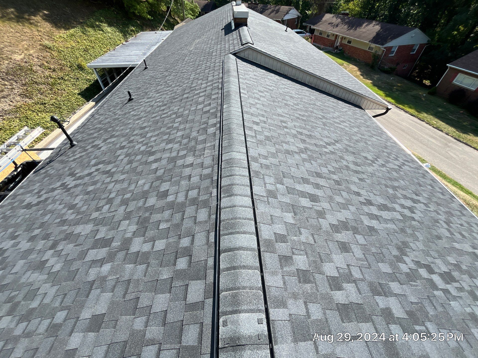 Residential Roofing Installation using Certainteed Landmark Pro Shingles by Fahey Roofing + Contracting