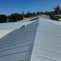 26ga 1" Nail-Strip Mill Finish  by Total Roofing System The Metal Roof Experts