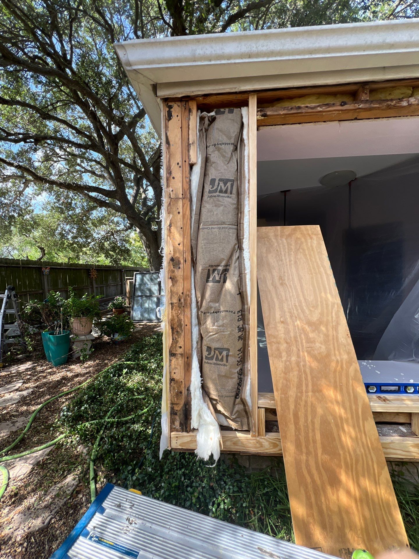 Rotting away under the Oaks by Bayfront Roofing and Construction