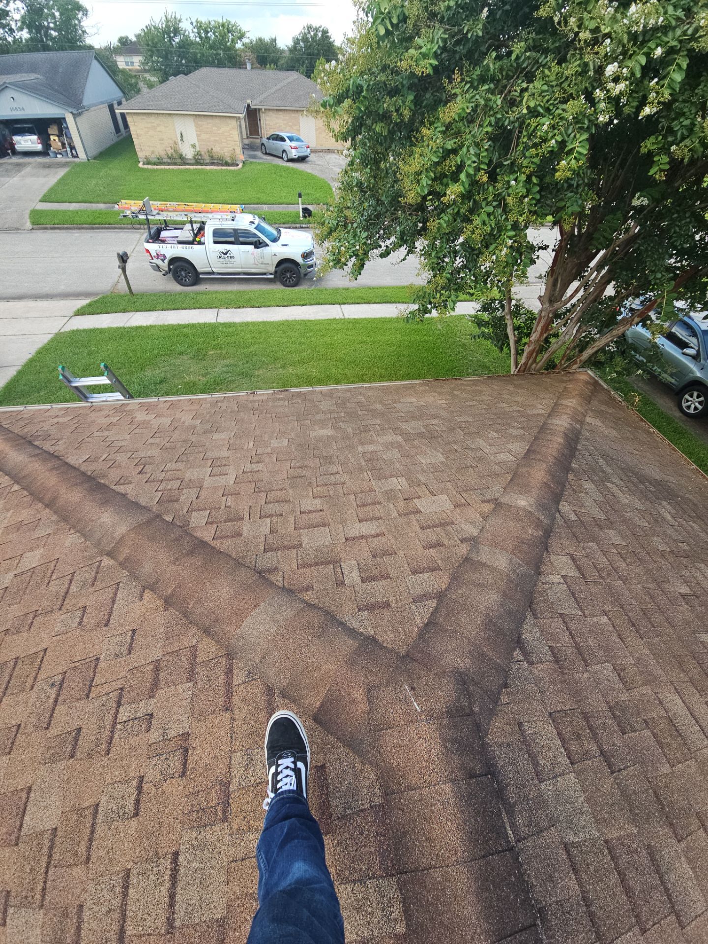Residential Roofing Repair using Owen's Corning Duration (Lifetime) Shingles by Roof Repair Company