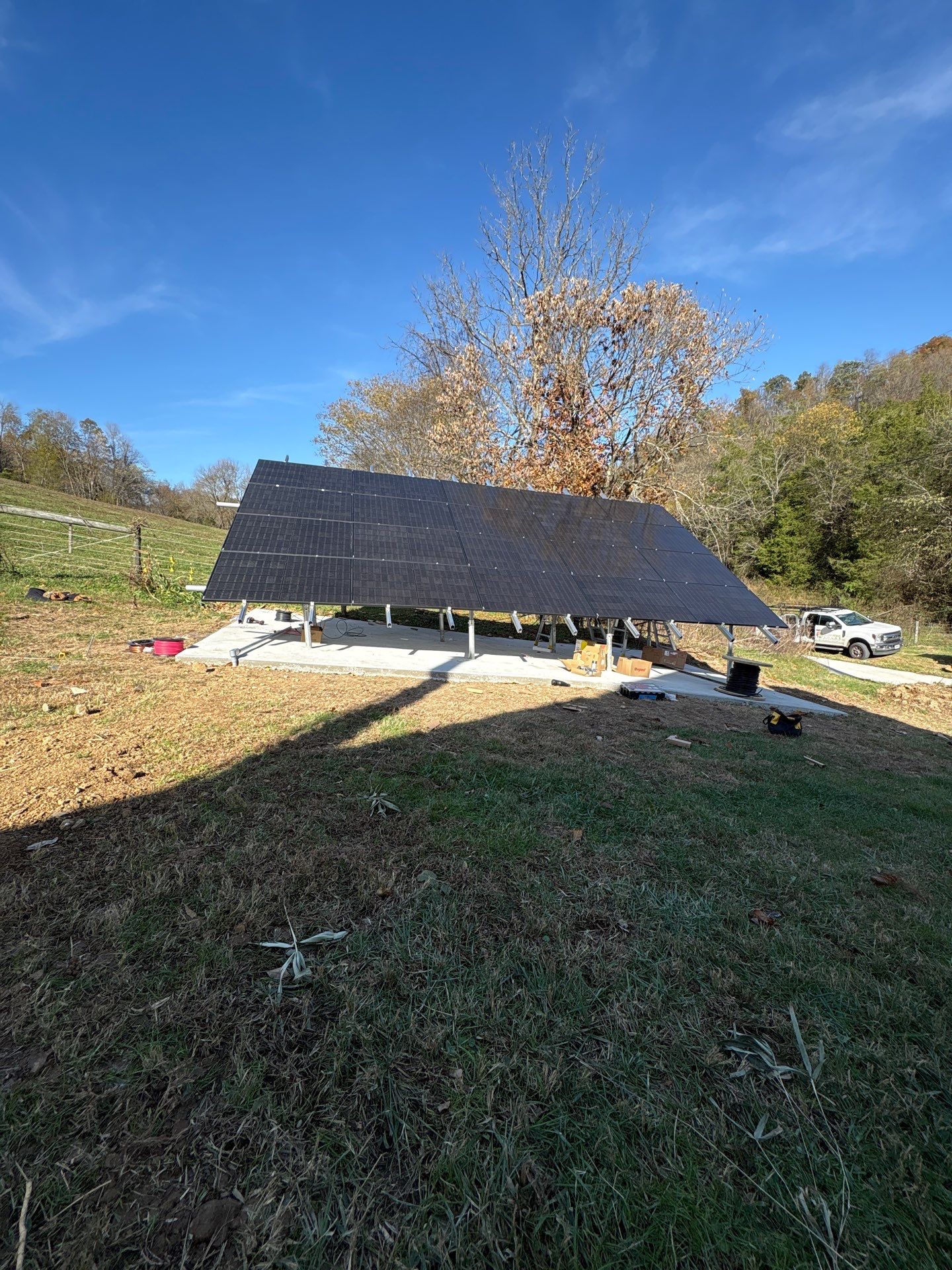 Project in Fayetteville by Green Wave Solar 