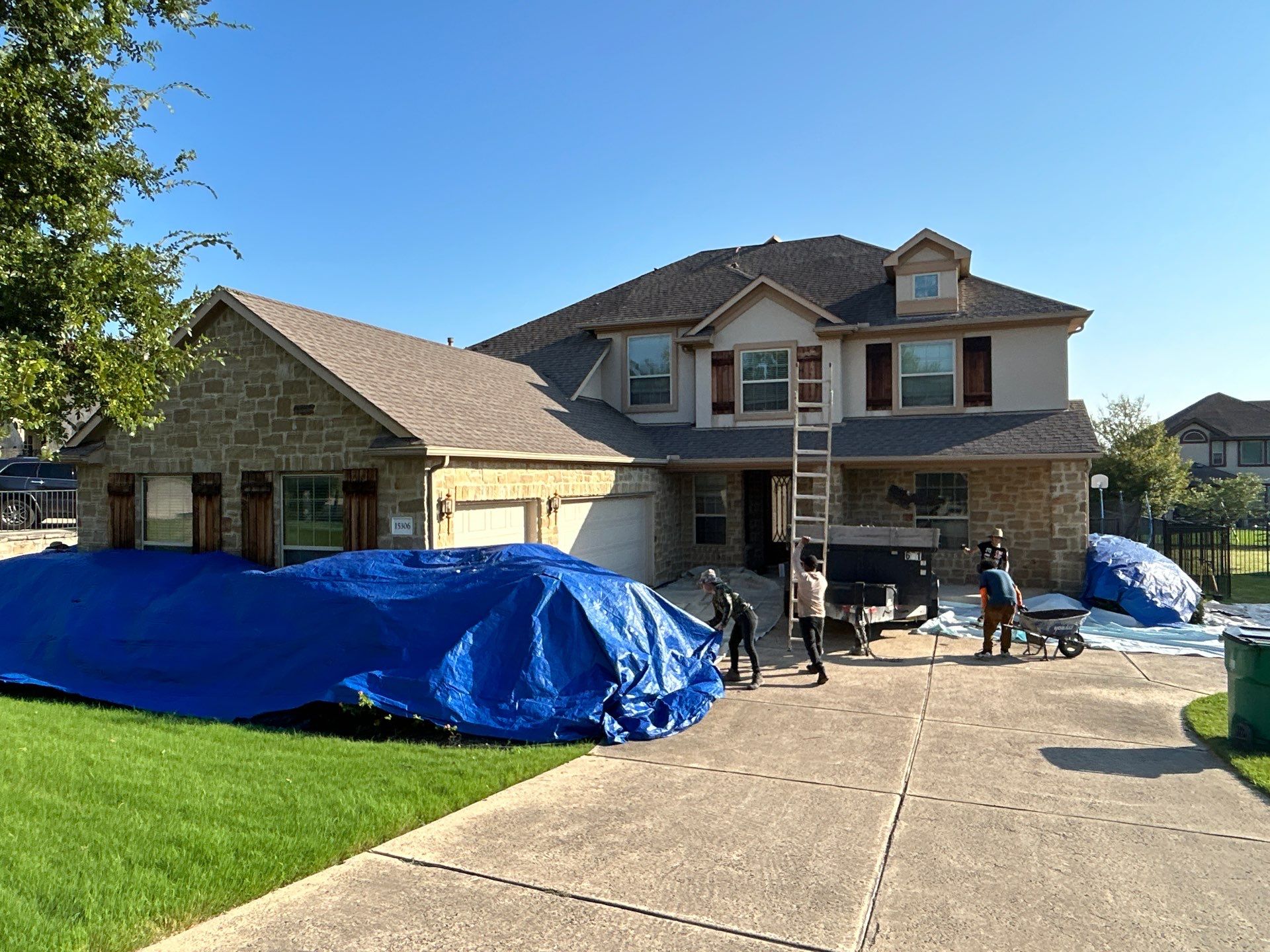 Project in Austin by Rhino Roofing and General Contracting, LLC