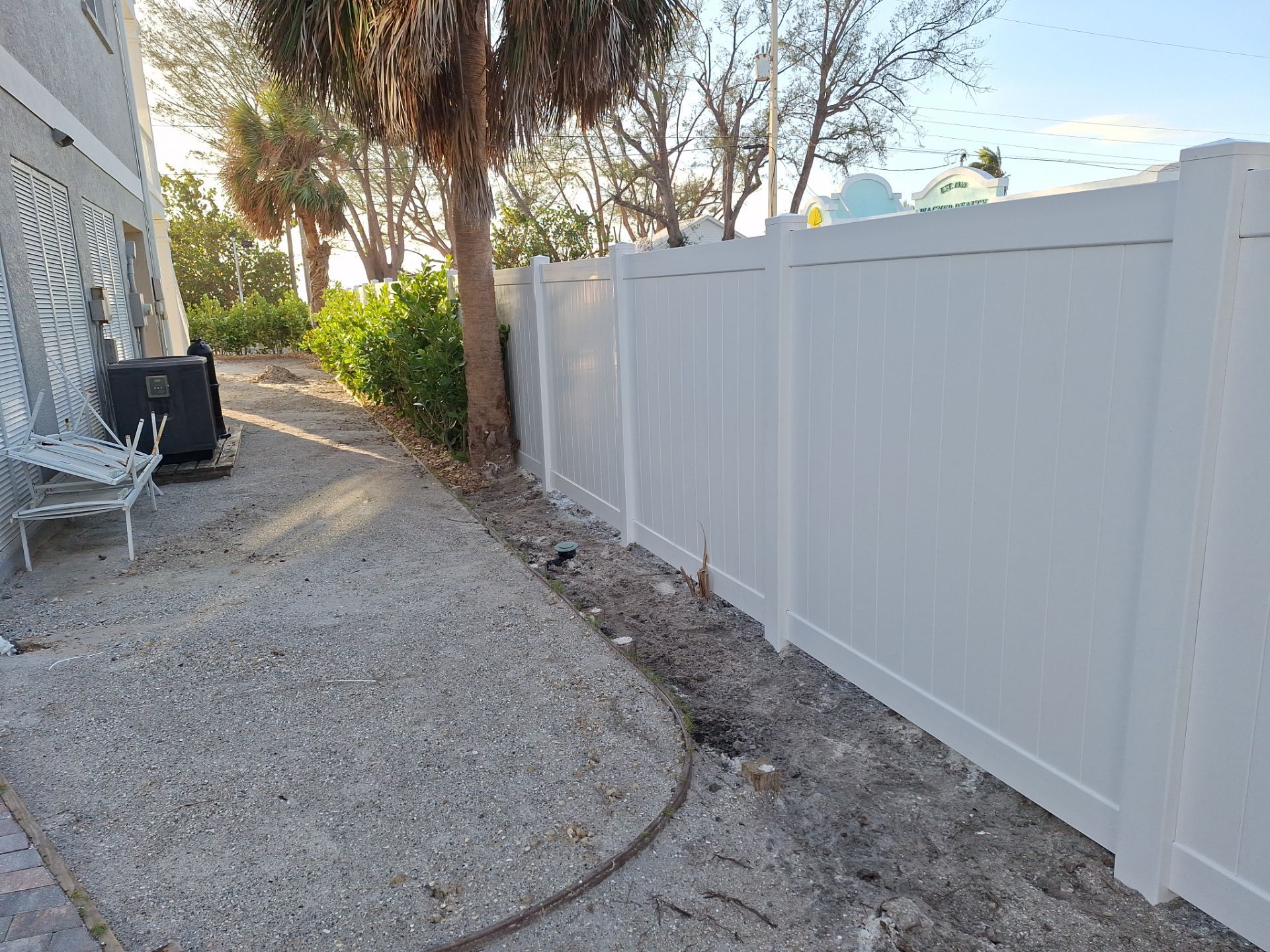 Vinyl Fence Installation using 6Ft Vinyl Privacy Fence with a 4Ft White Picket Fence by Asap fence and gates, LLC
