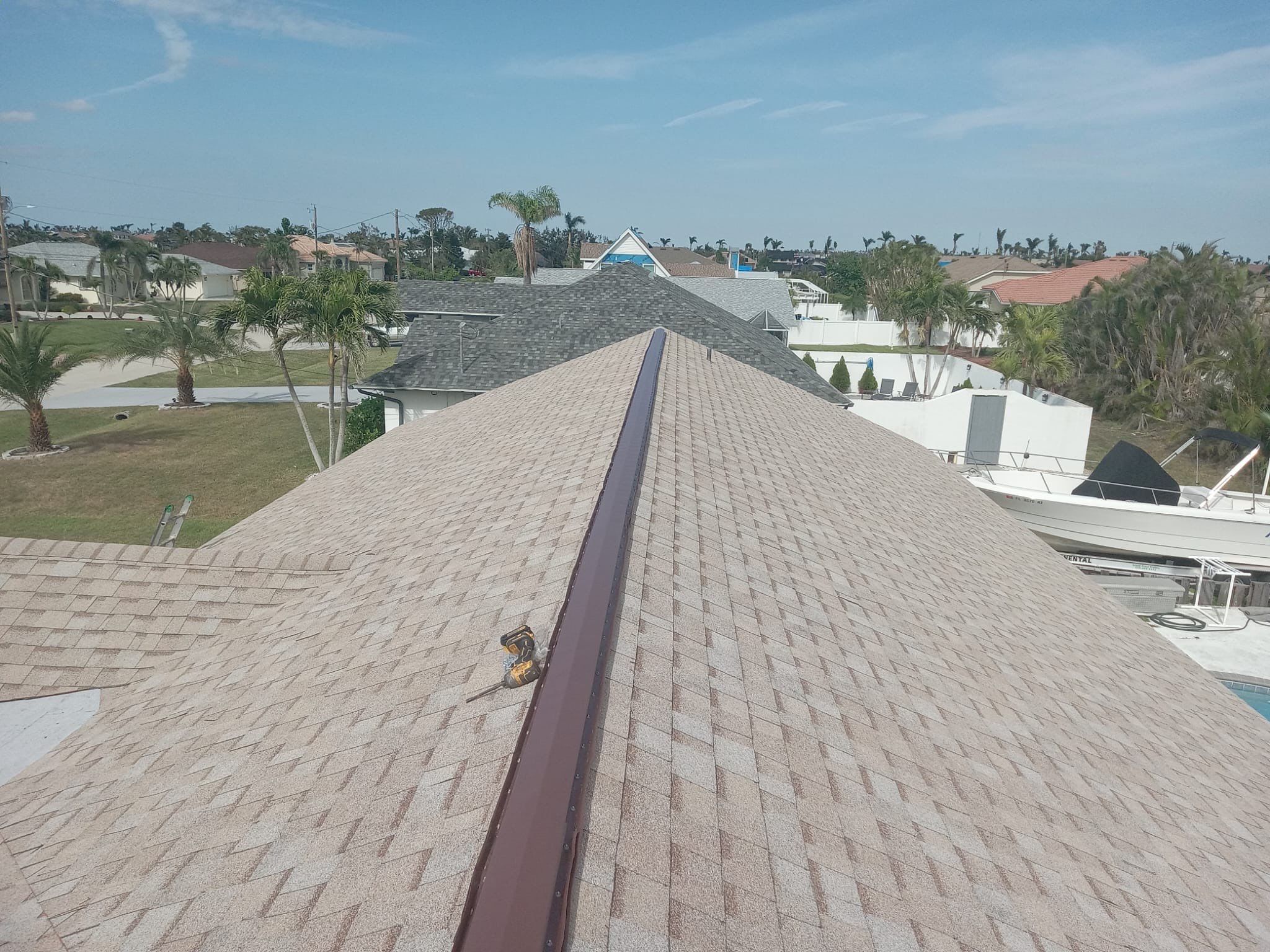 Residential Roofing Installation using Owens Corning Duration Shingles by Four Peaks Roofing