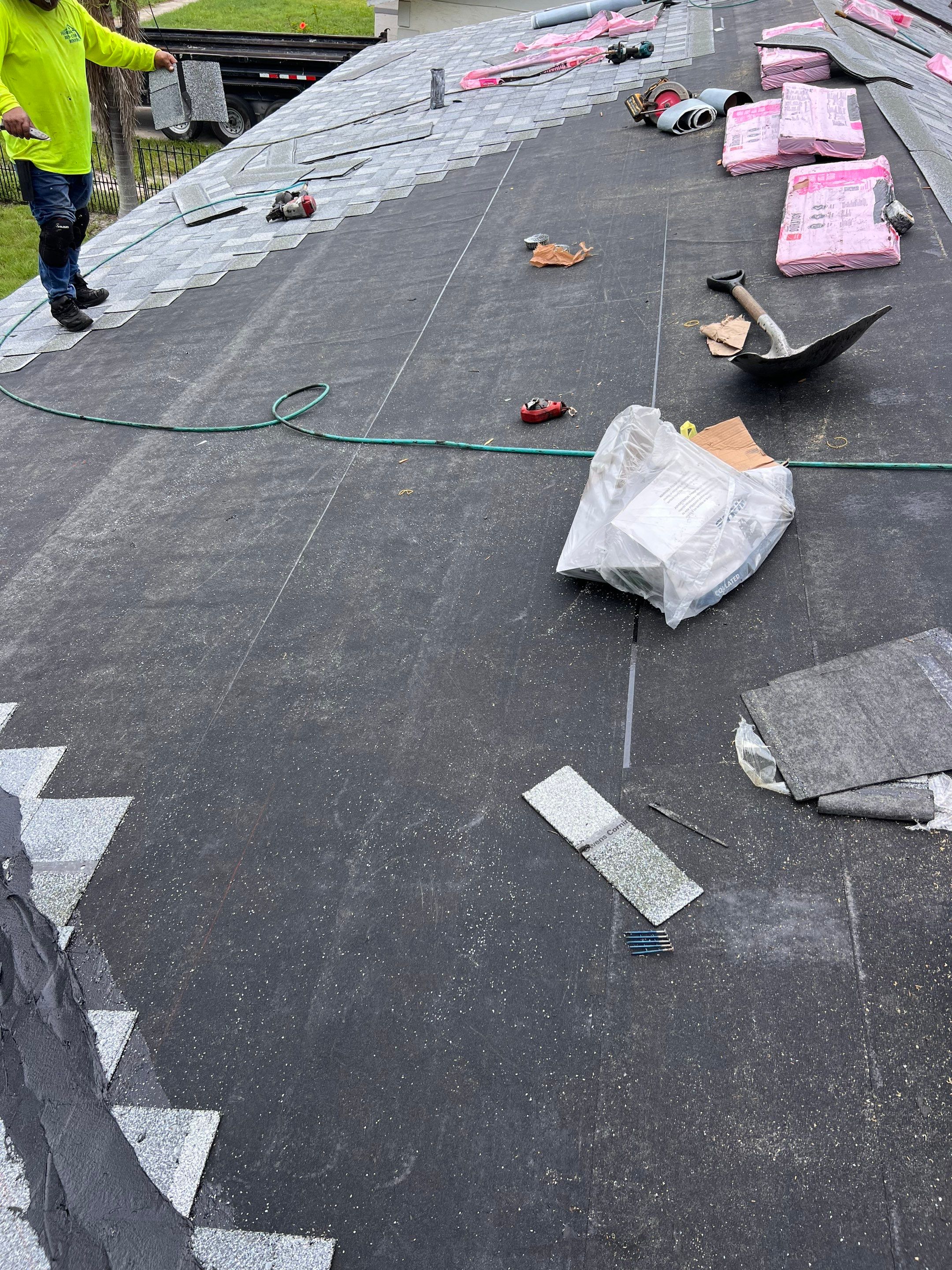 Project in Pinellas Park 33782 by Mitchell Roofing Company LLC 