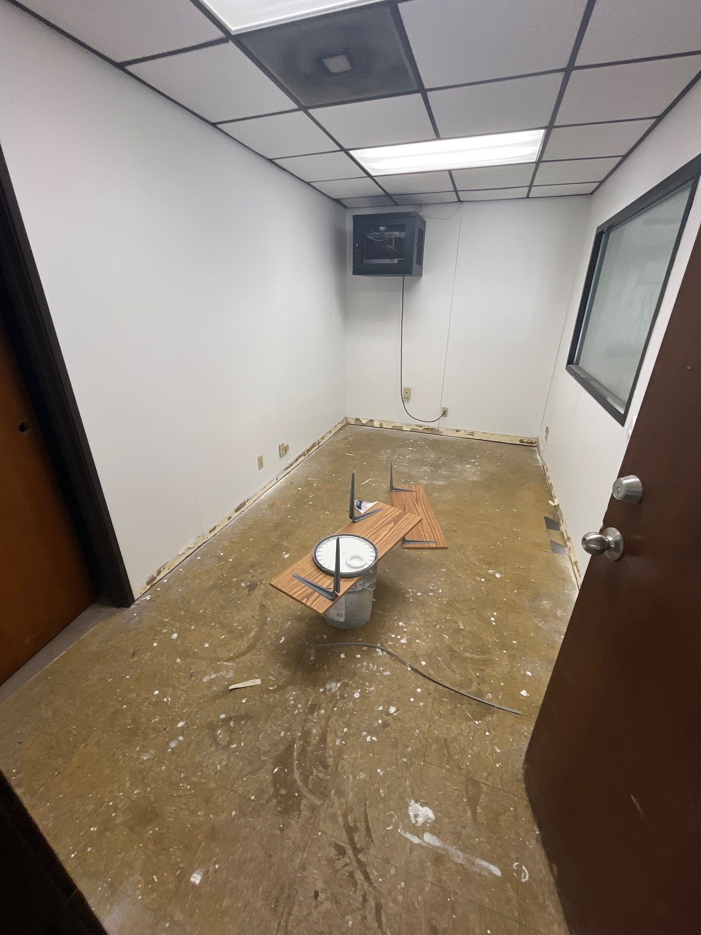 Commercial Remodel with Door Replacement  by L&T General Contractors and Restoration INC