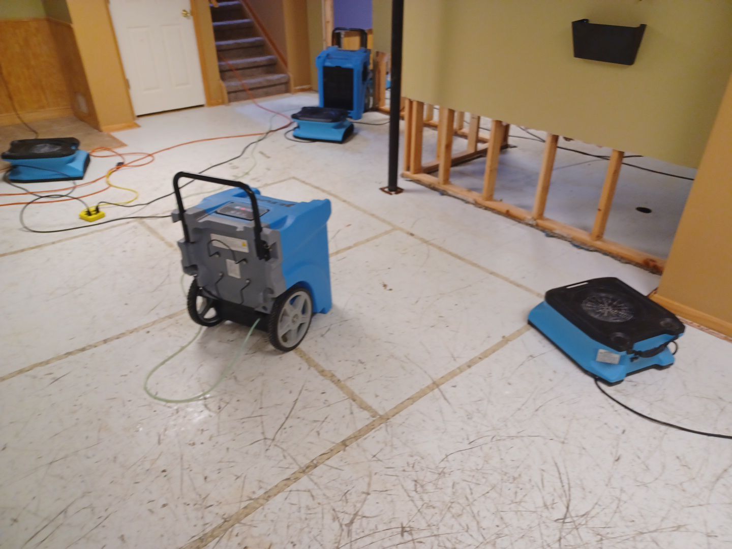 Project in Macomb by EzDry Water Mitigation & Property Restoration