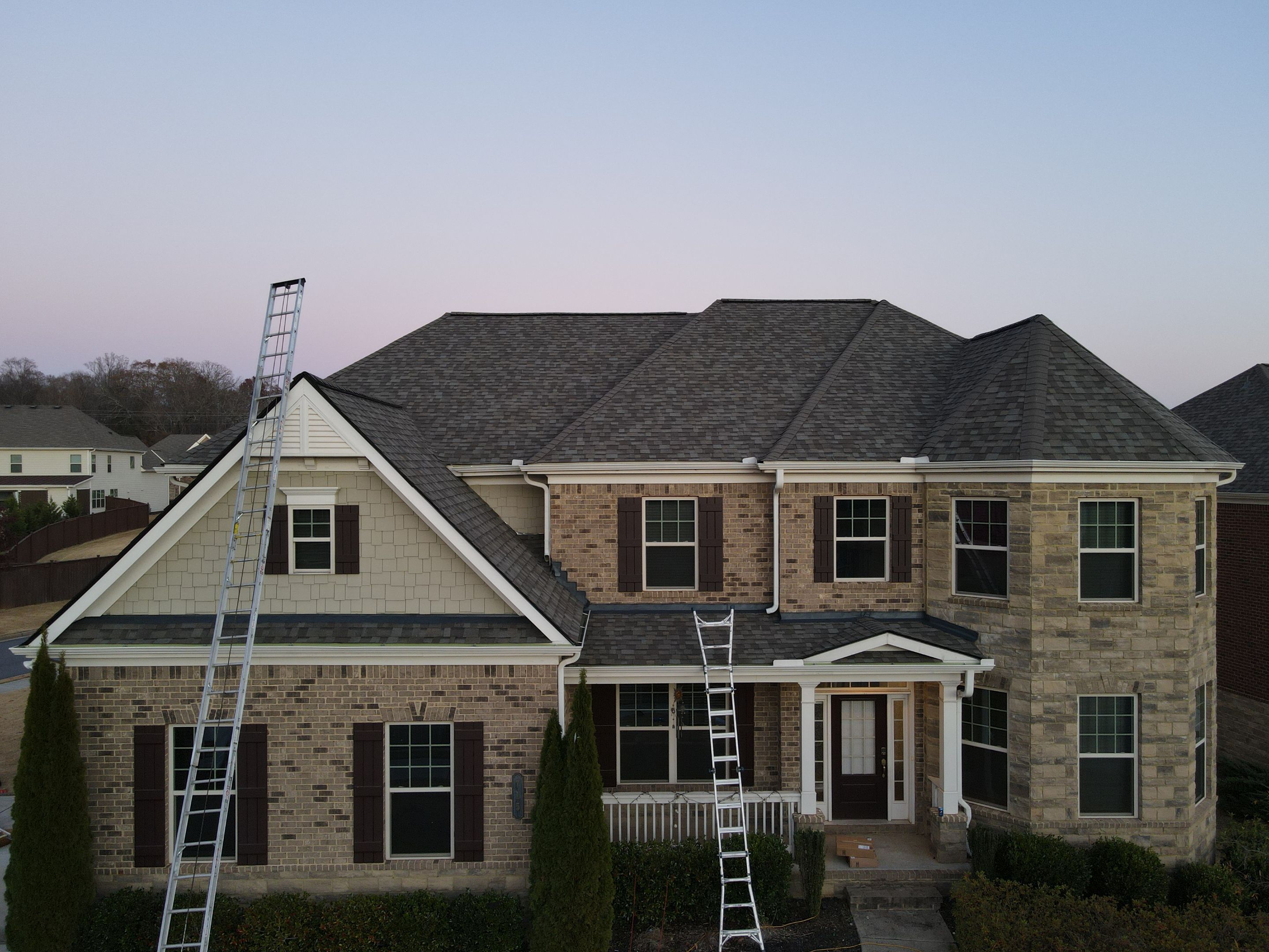 Residential Roofing Installation using Owens Corning by Inspector Roofing and Restoration