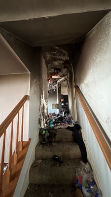 Fire Damage Restoration - Private Residence 