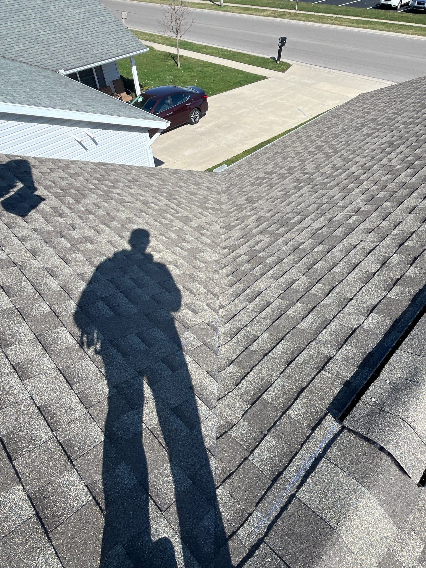 Residential Roofing Installation using CertainTeed Landmark Weathered Wood by Nitro Roofing and Construction