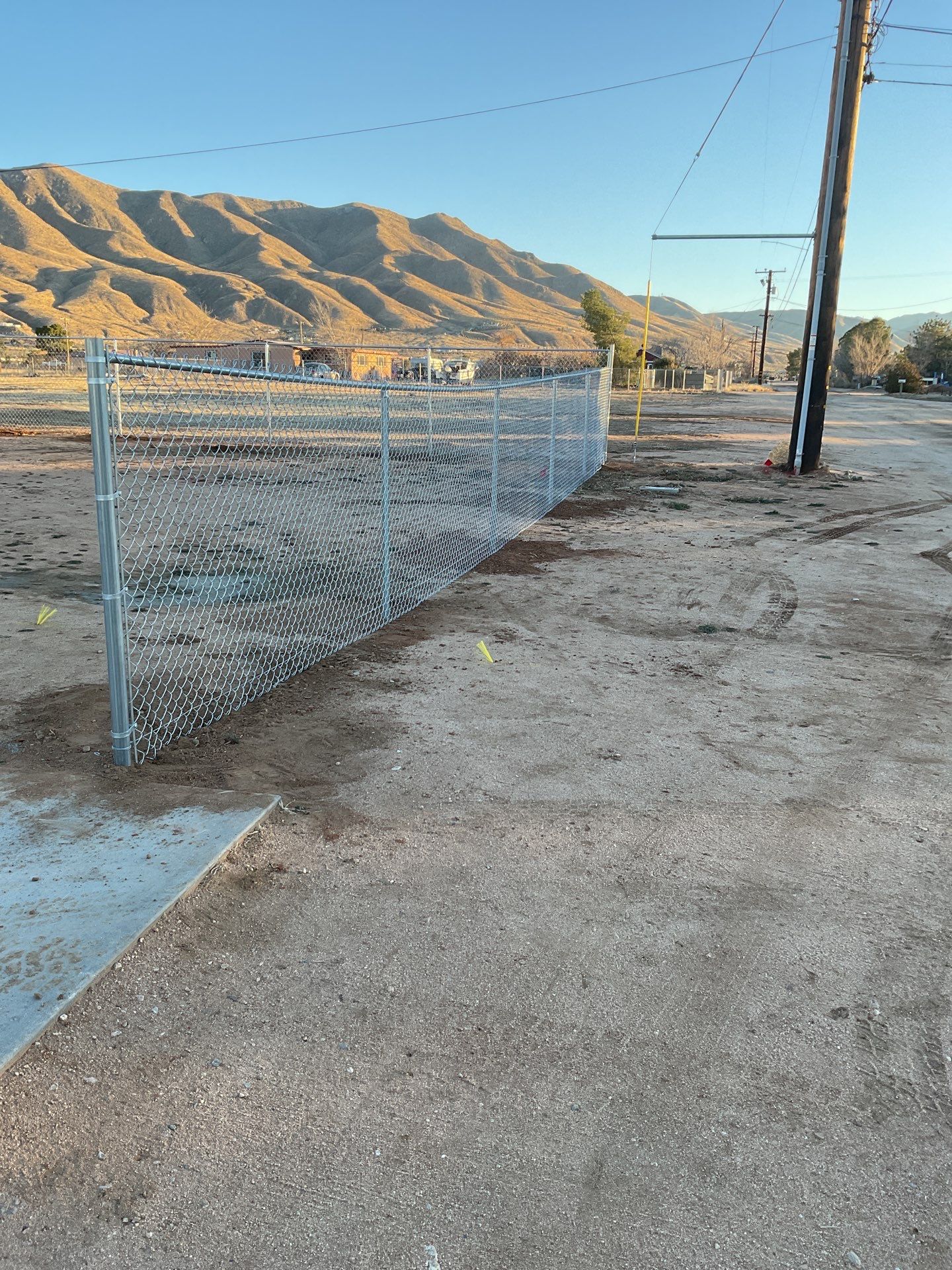 6ft and 5 ft chain link by Fence Guys Inc. 