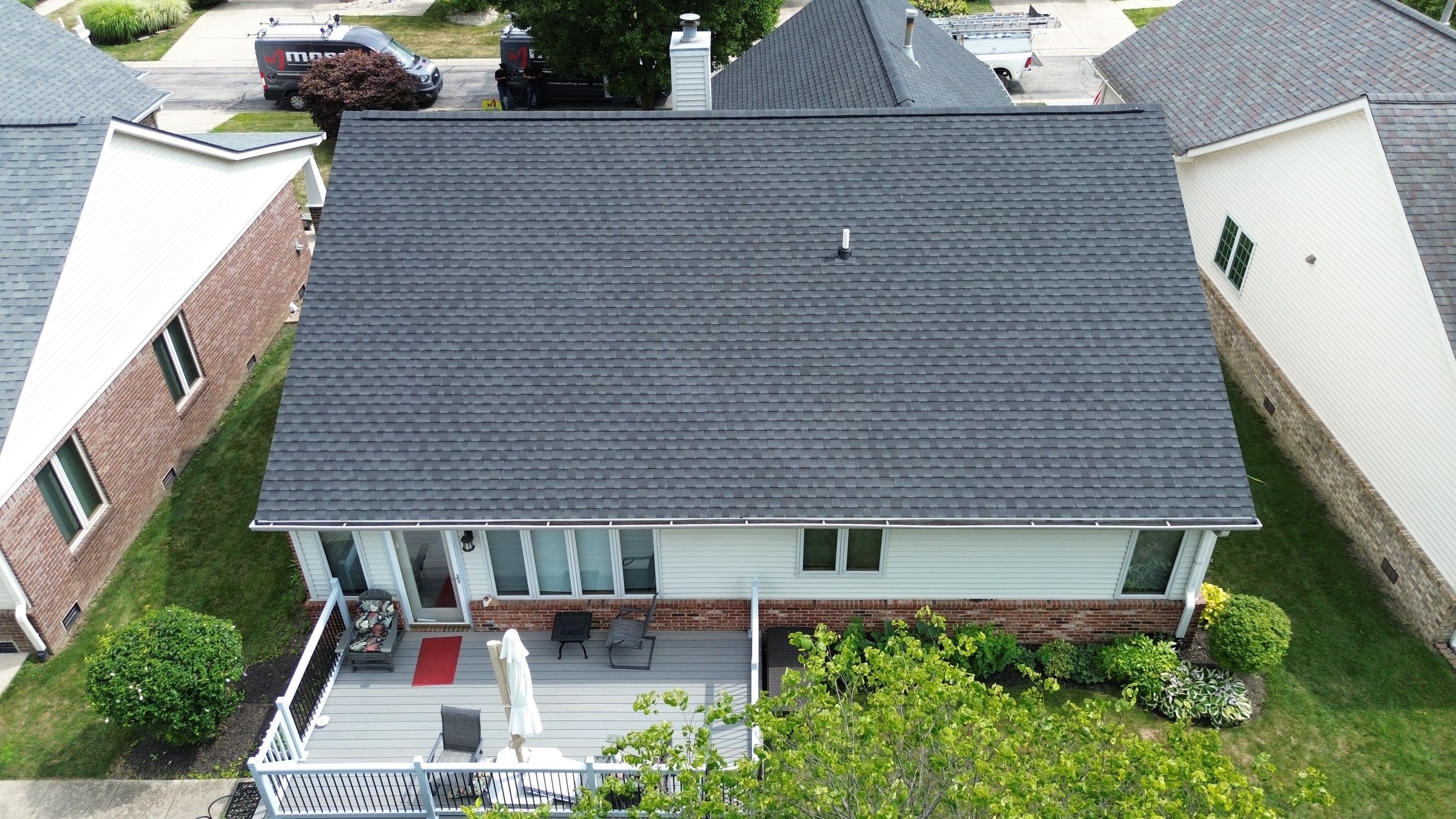 Project in Indianapolis by Moss Roofing