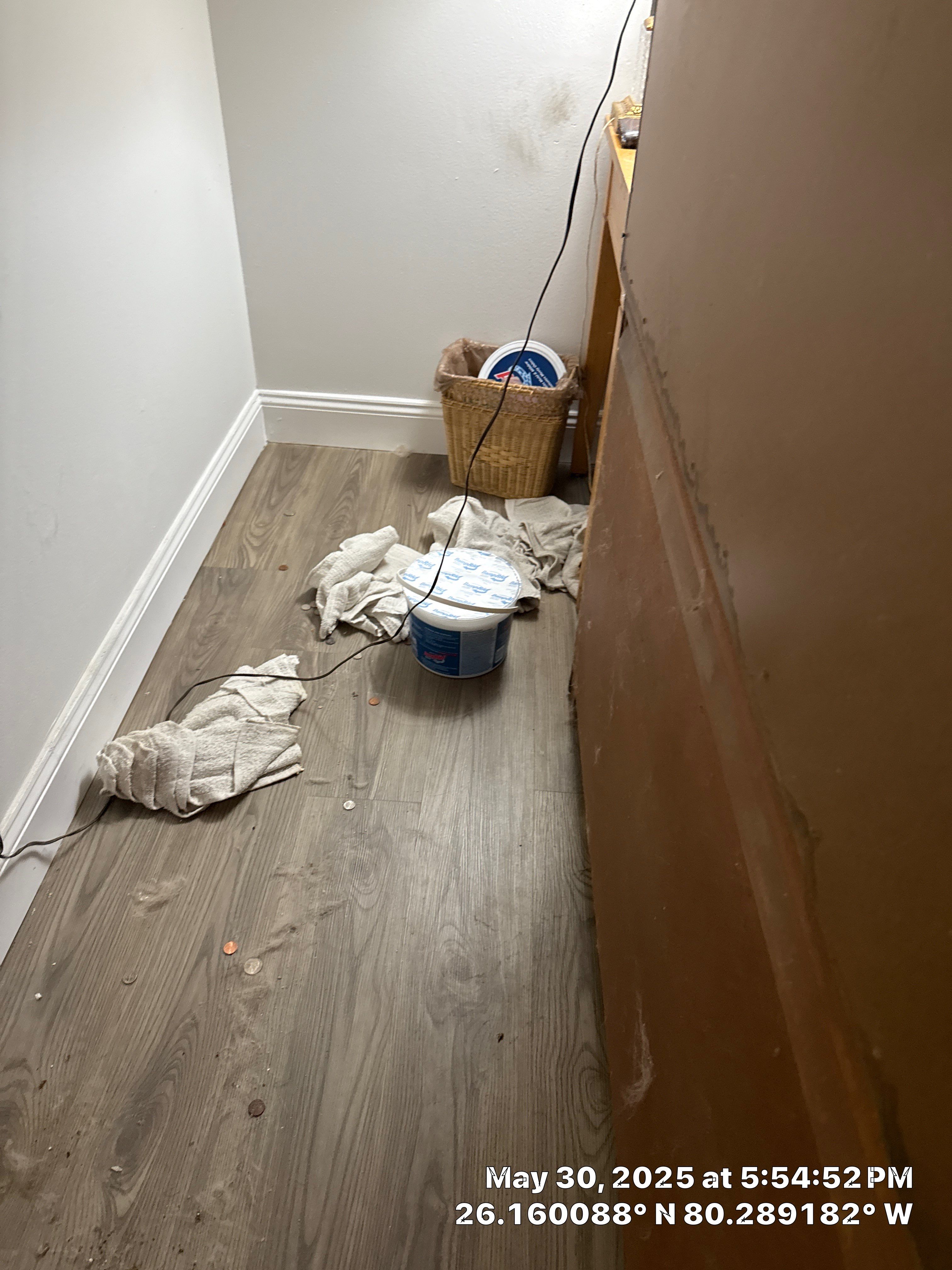 Water Damage using Drying Equipment by SuperClean 