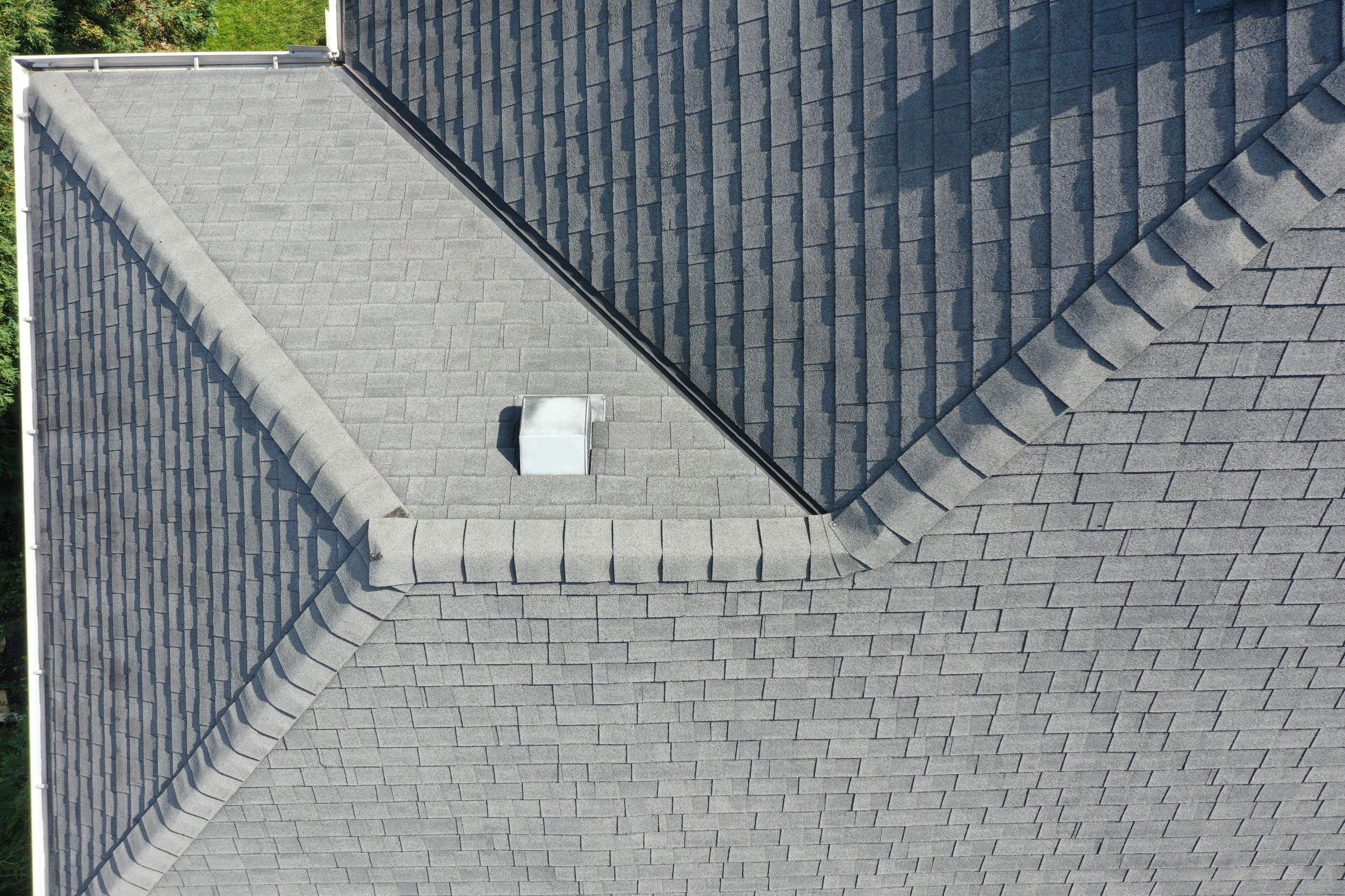 Residential Roofing Installation using Certainteed Landmark Moire Black by MODERN EXTERIOR SYSTEMS