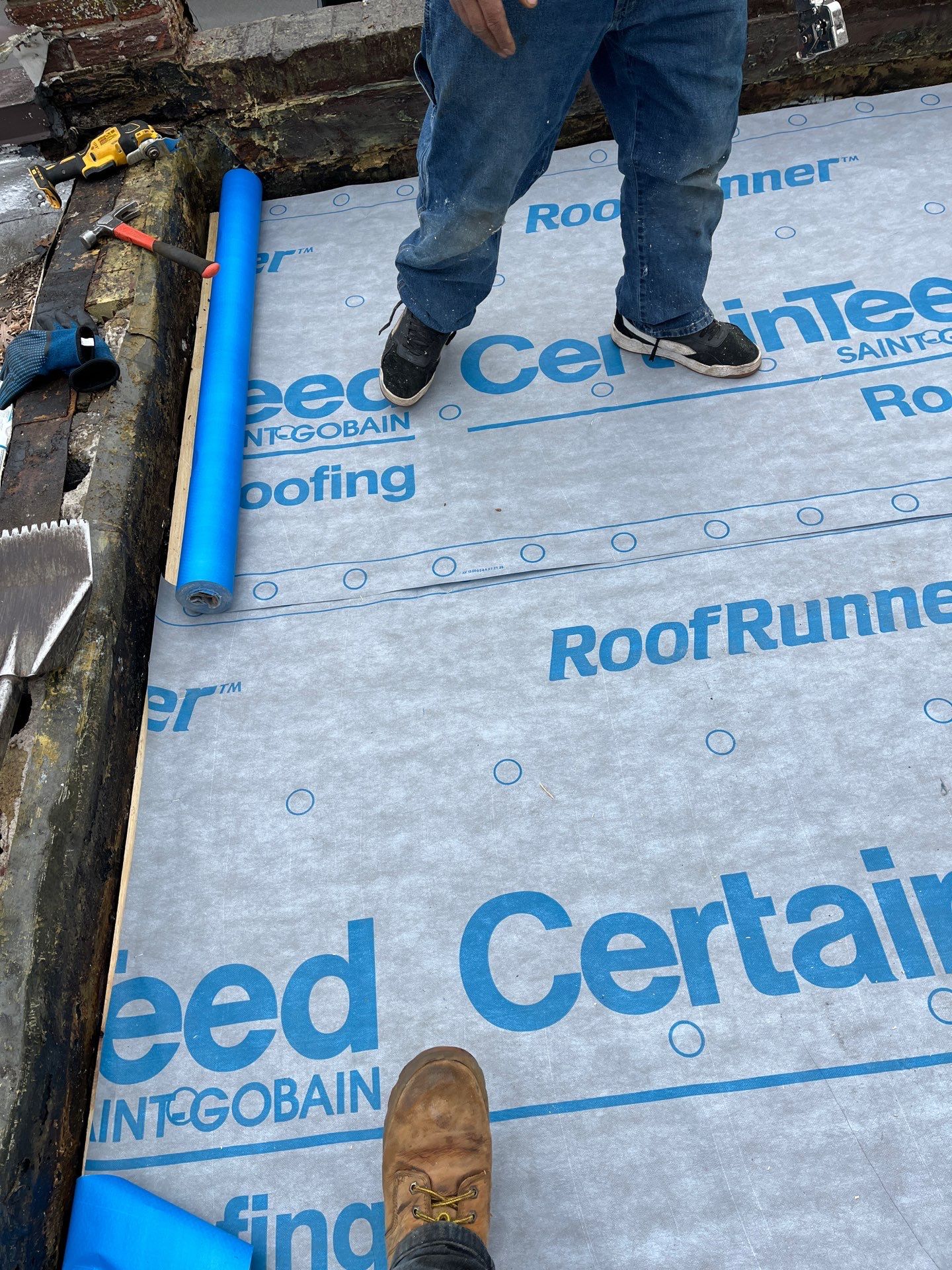 Arlington Flat TPO Roof Installation by RM Banning, Inc.