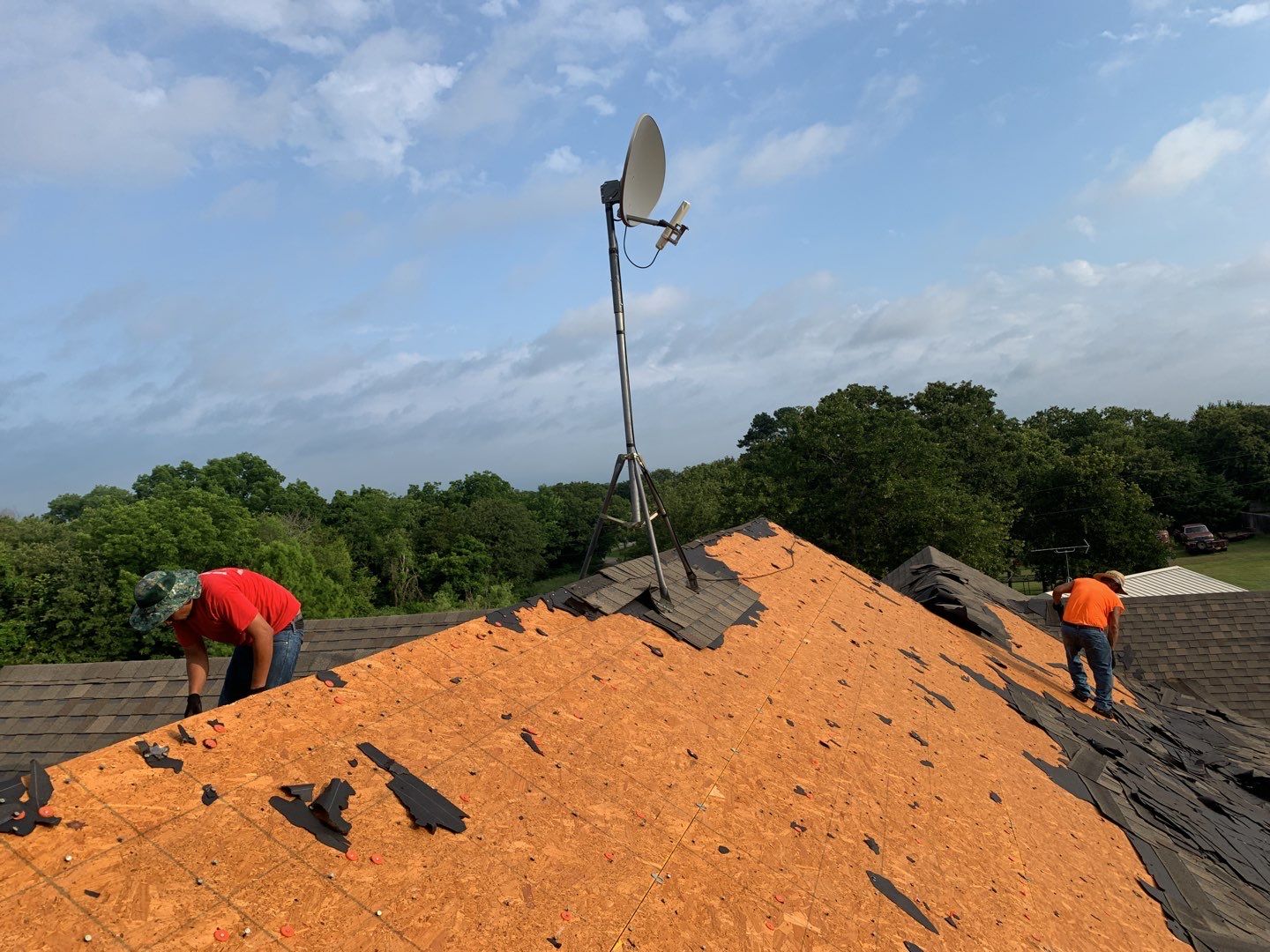 Falconhead Project by BANA Roofing and Solar Supply