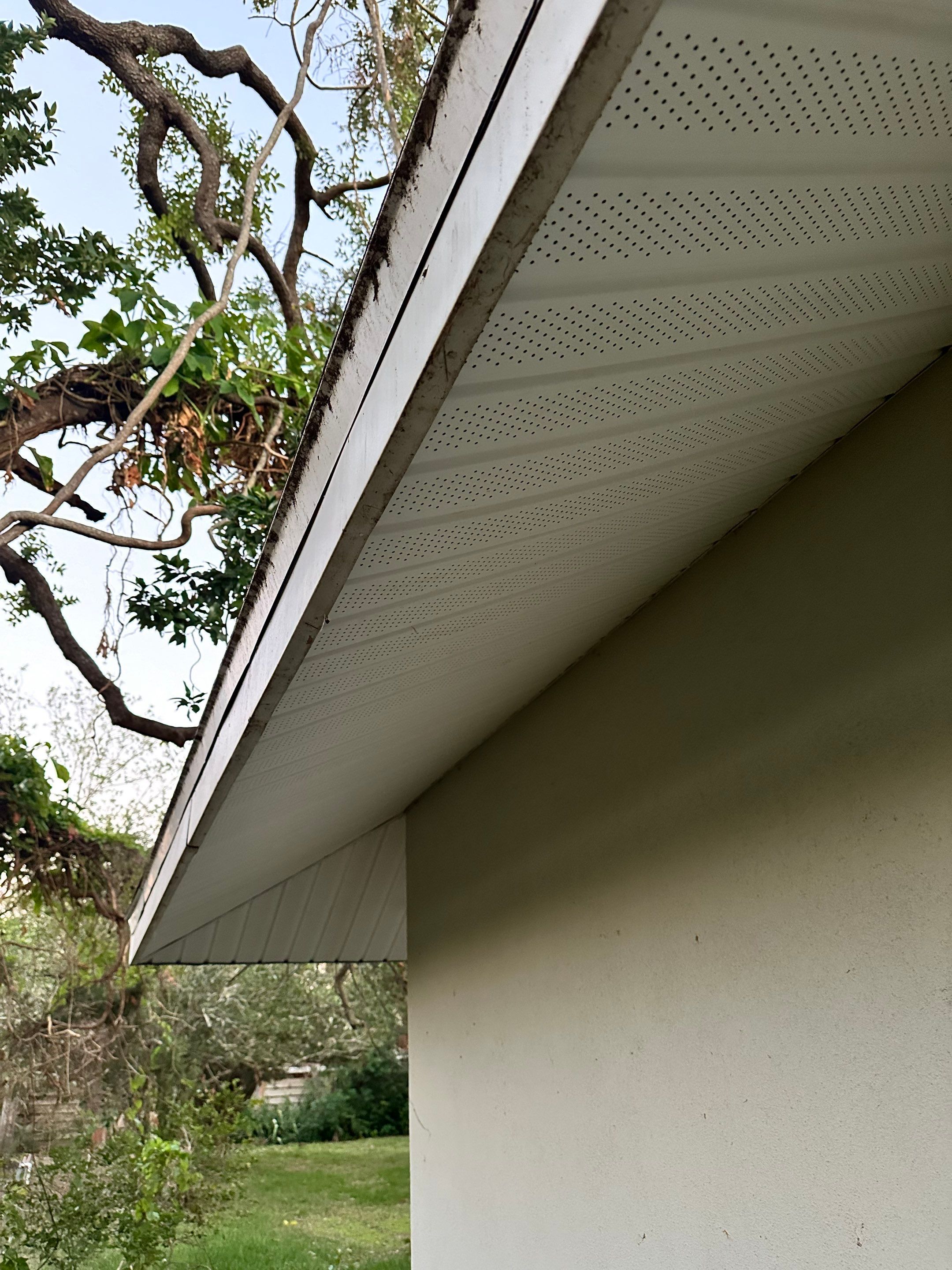 Replace All Soffit in the House in Sarasota FL by Gutter Professors