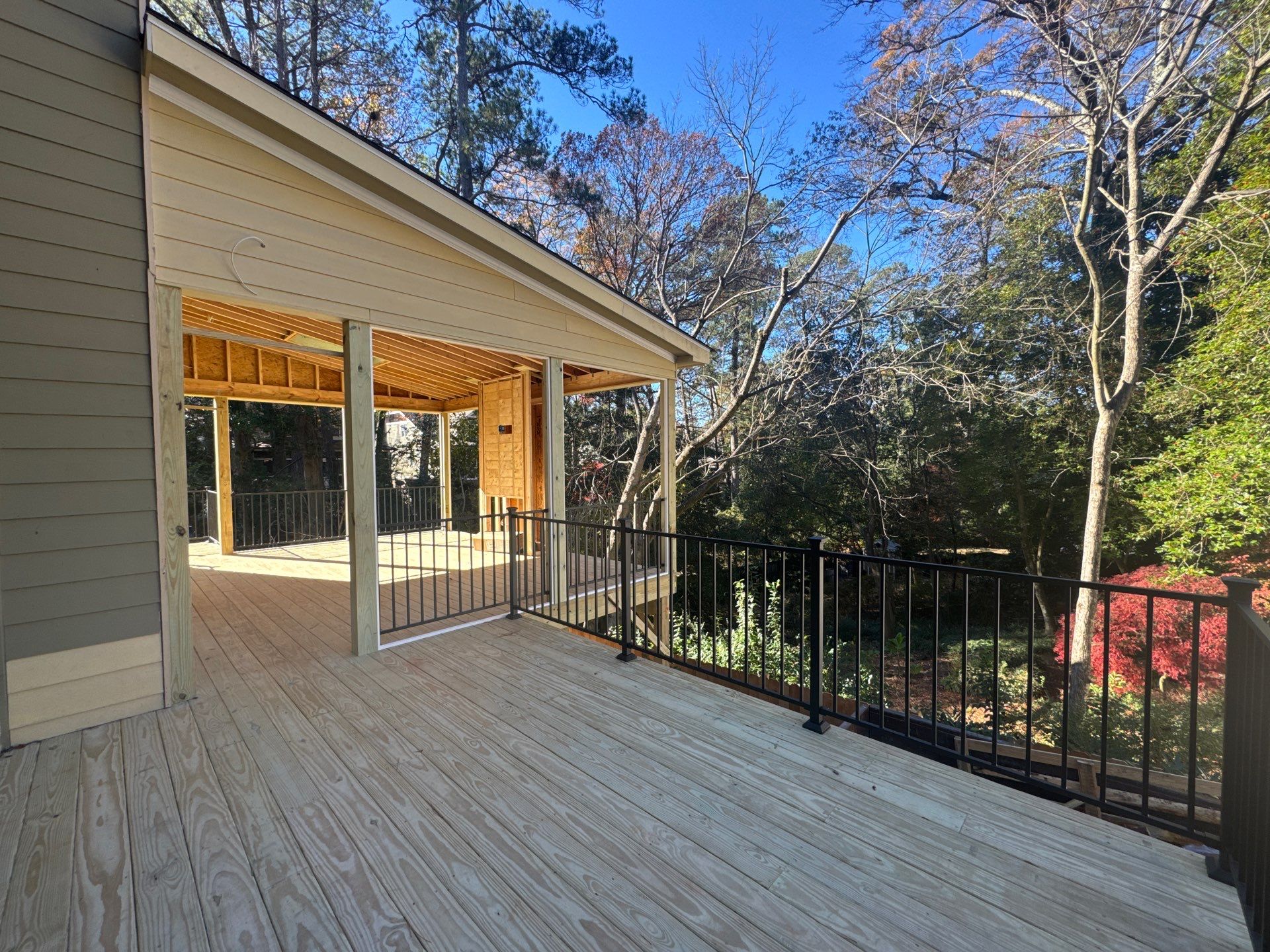 Atlanta Multi-Level Deck and Custom Screened-In Porch Addition by Swift Home Renovations