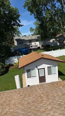 Turtle Shell gutter protection installation in Woodridge, IL 60517, photograph 8