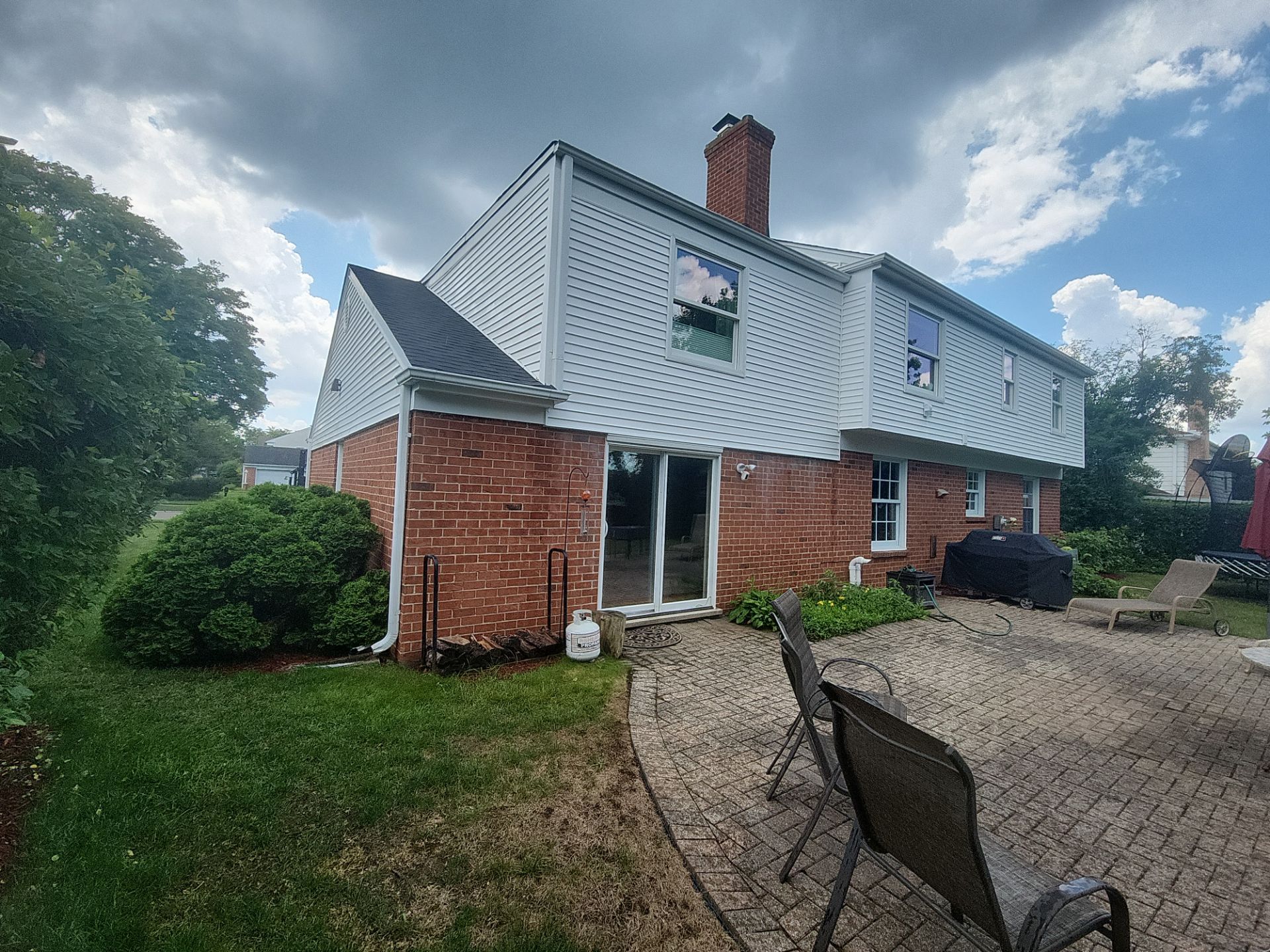 House washing by Northern Power Washing LLC.