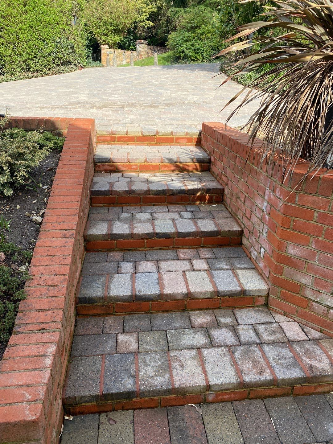 Driveway And Patio Clean using honda 21 ltr/min by Ges Exterior Cleaning ltd