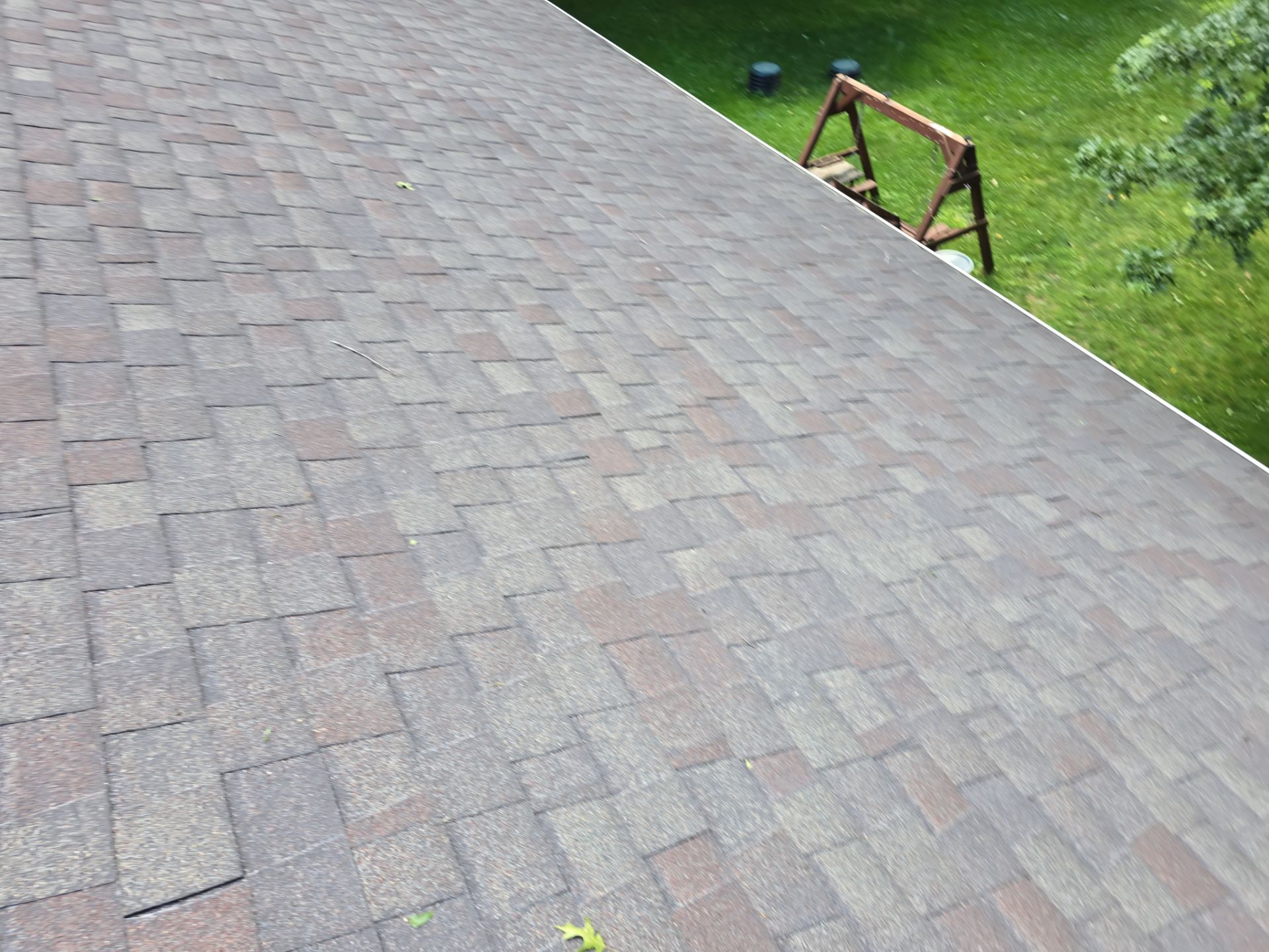 Bob C: Atlas Pinnacle, Color, Burnt Hickory, Drip Edge, Color, Musket Brown by Eagle Eye Roofing