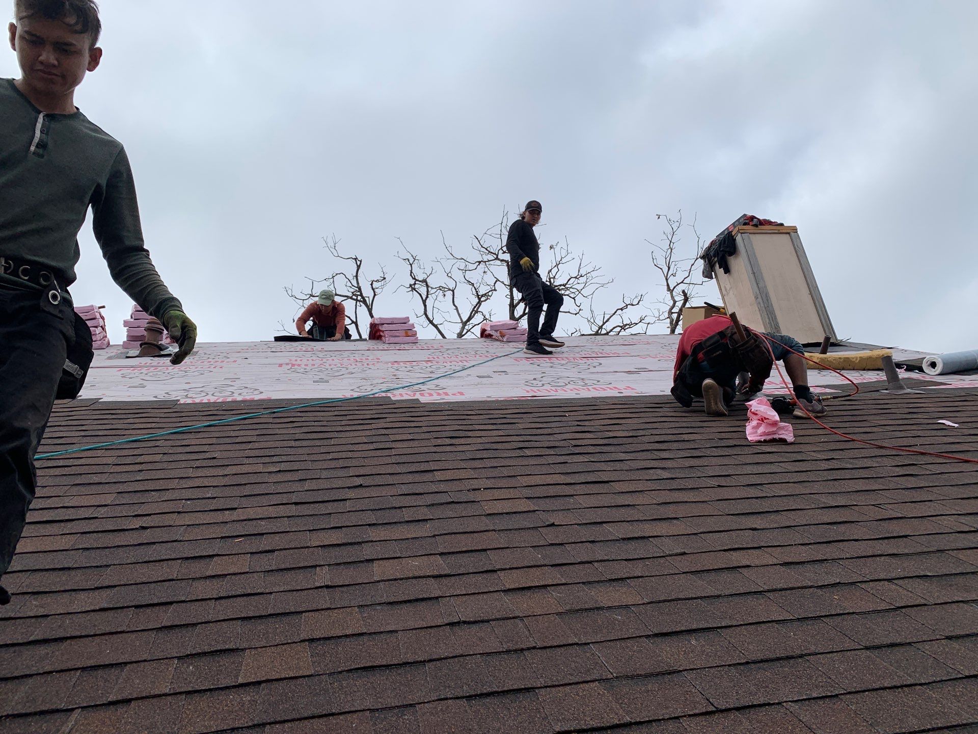 Architectural Shingle Roof Replacement and Underlayment Installation in Round Rock by Caliber Restoration LLC