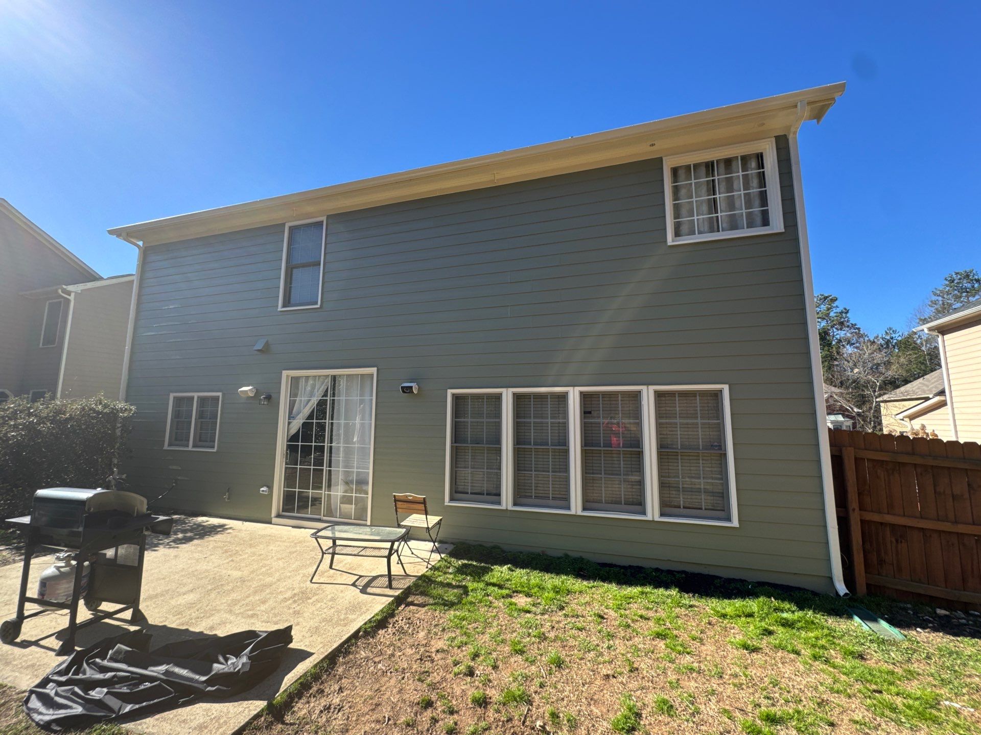 Two-Story Exterior Painting and Trim Refresh in Kennesaw, Georgia by Swift Home Renovations
