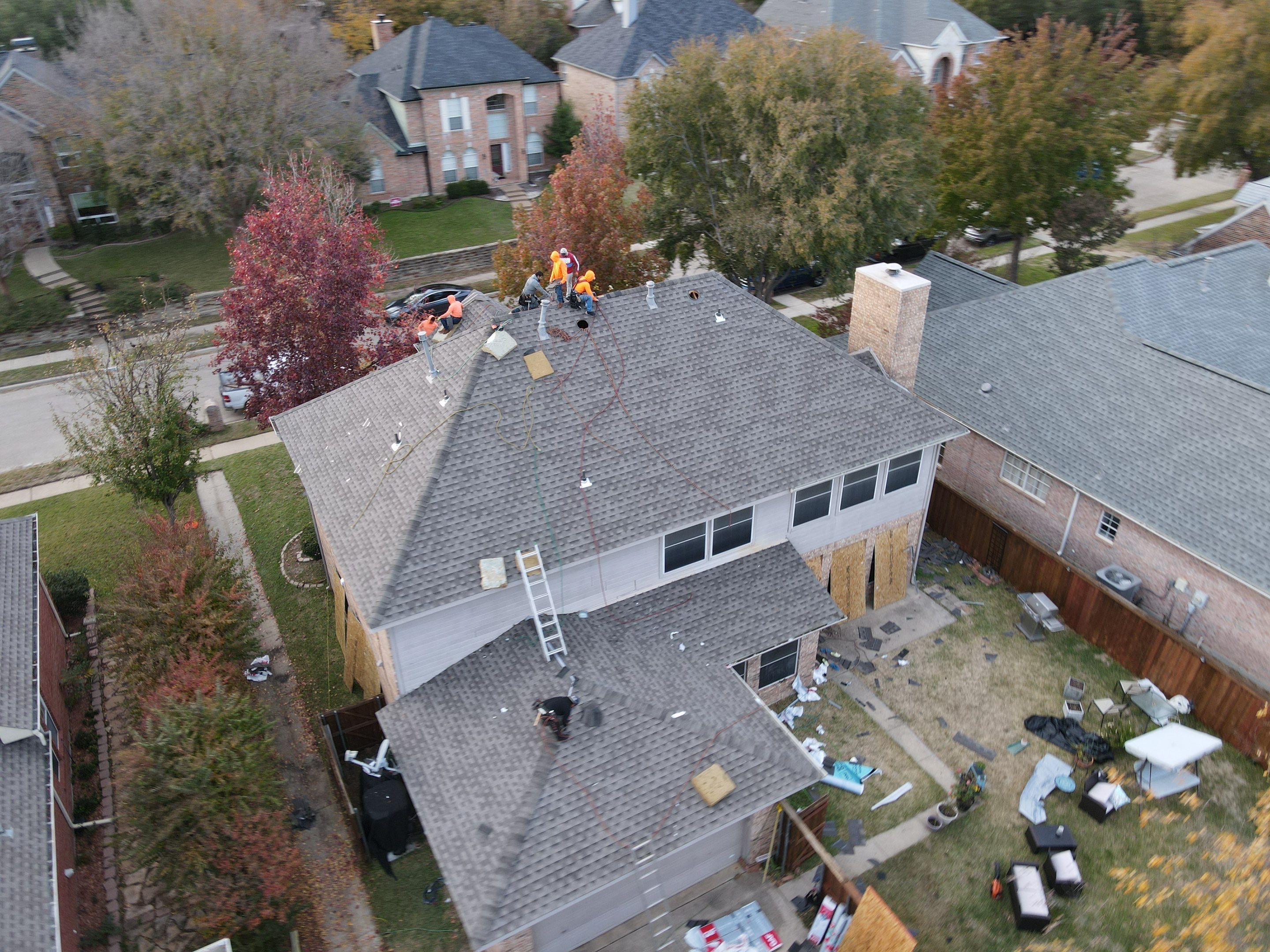 Residential Roofing Installation using GAF ArmorShield II by Lighthouse Contractors