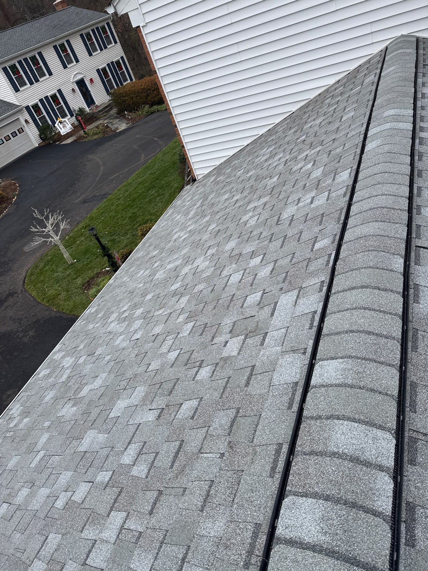 Burke: Residential Roof Replacement with CertainTeed Landmark Pro in Max Def Cobblestone by RM Banning, Inc.