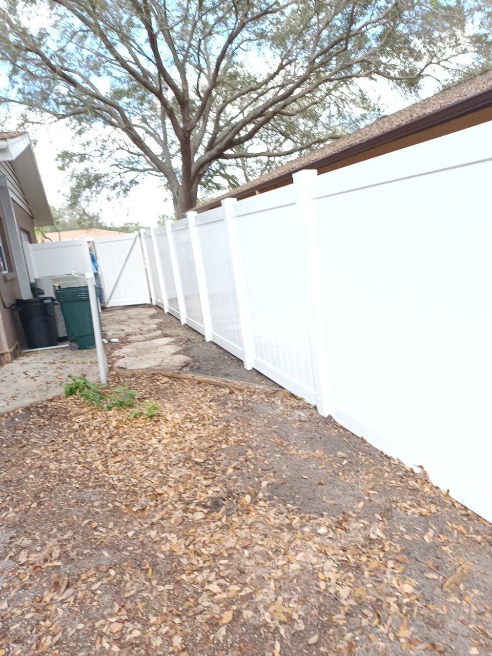 Sarasota, FL 6ft. White Vinyl Privacy Fence by Asap fence and gates, LLC