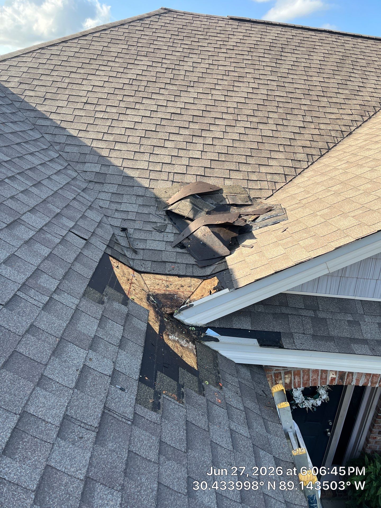 Asphalt Shingle Roof Repair and Valley Restoration in Gulfport by Frontline Roofing