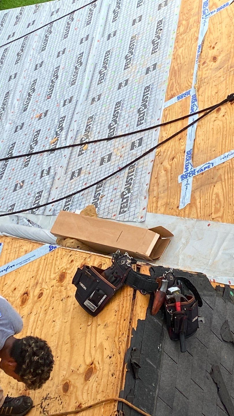 Residential Roofing Repair using Roof Replacement by American Roofing & Construction LLC
