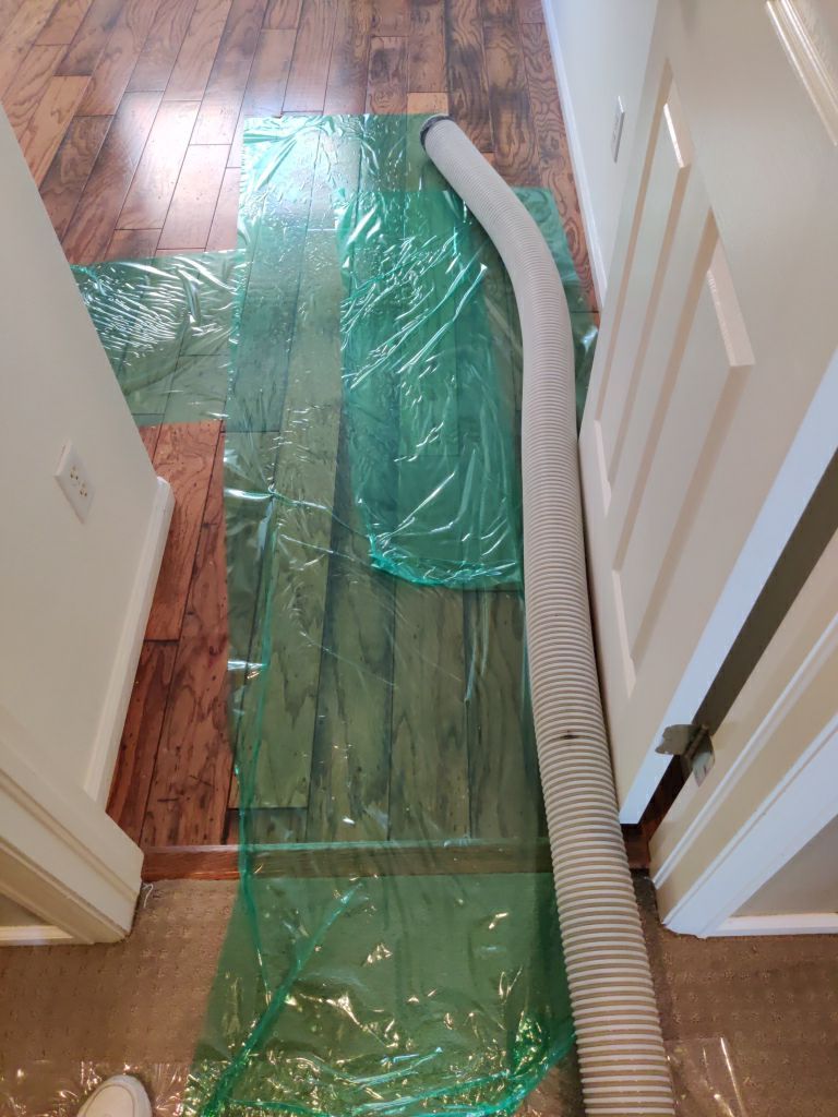 Mold Remediation Cleanup in Attic by Accountable Home Services