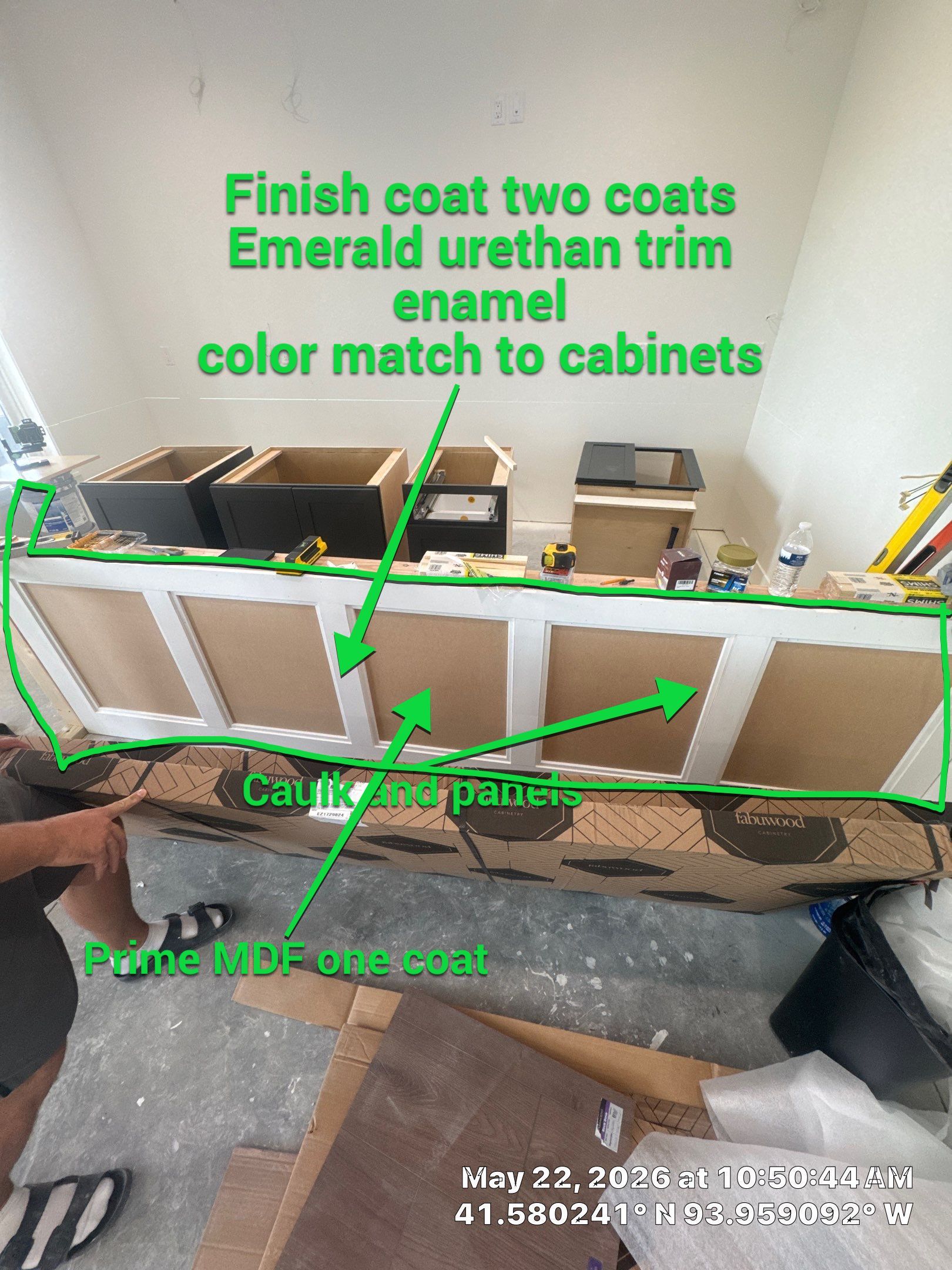 Cabinets in Adel  by Midwest Paint LLC