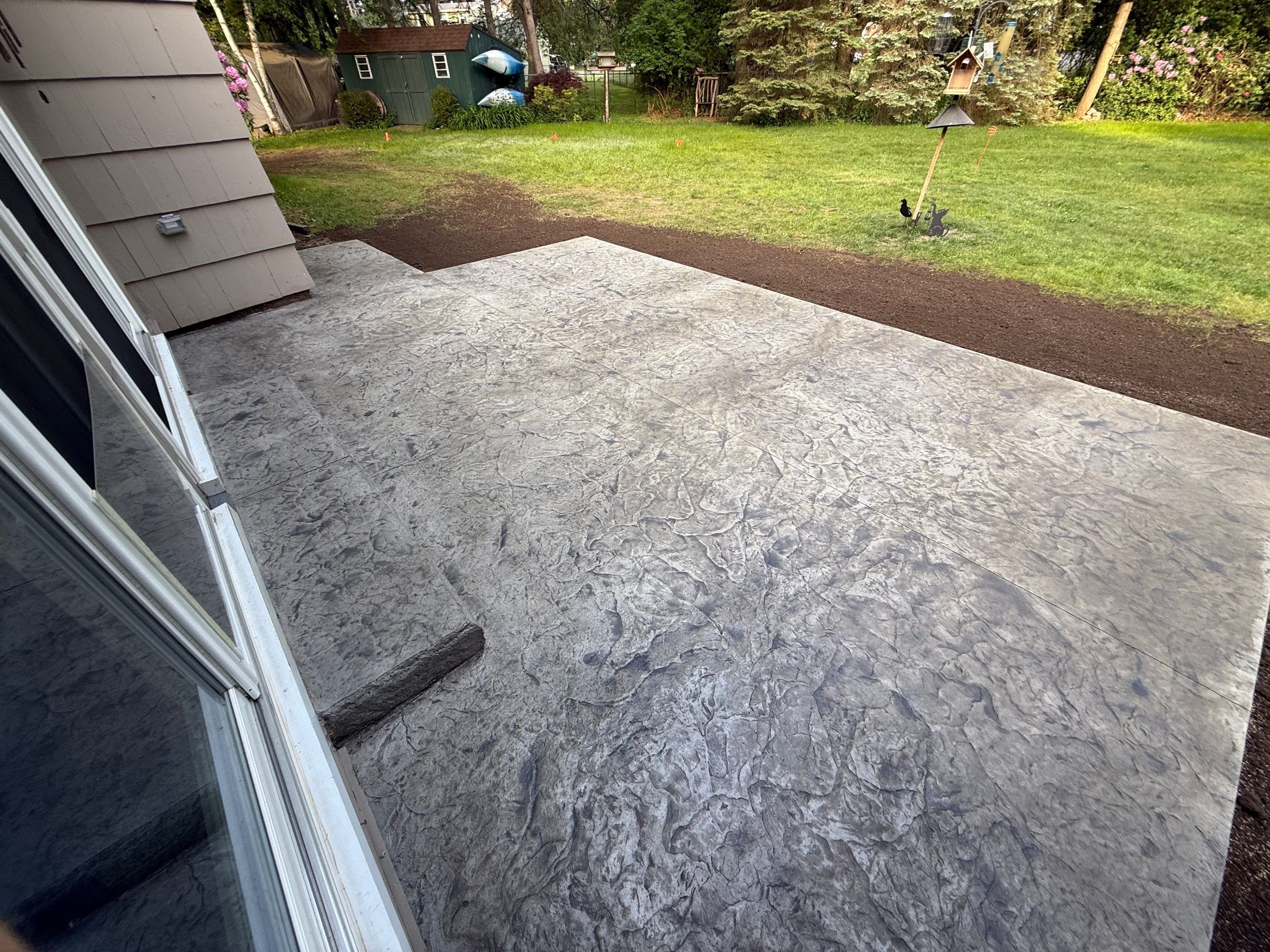 Webster Oxford Slate Patio by NG Masonry & Construction LLC
