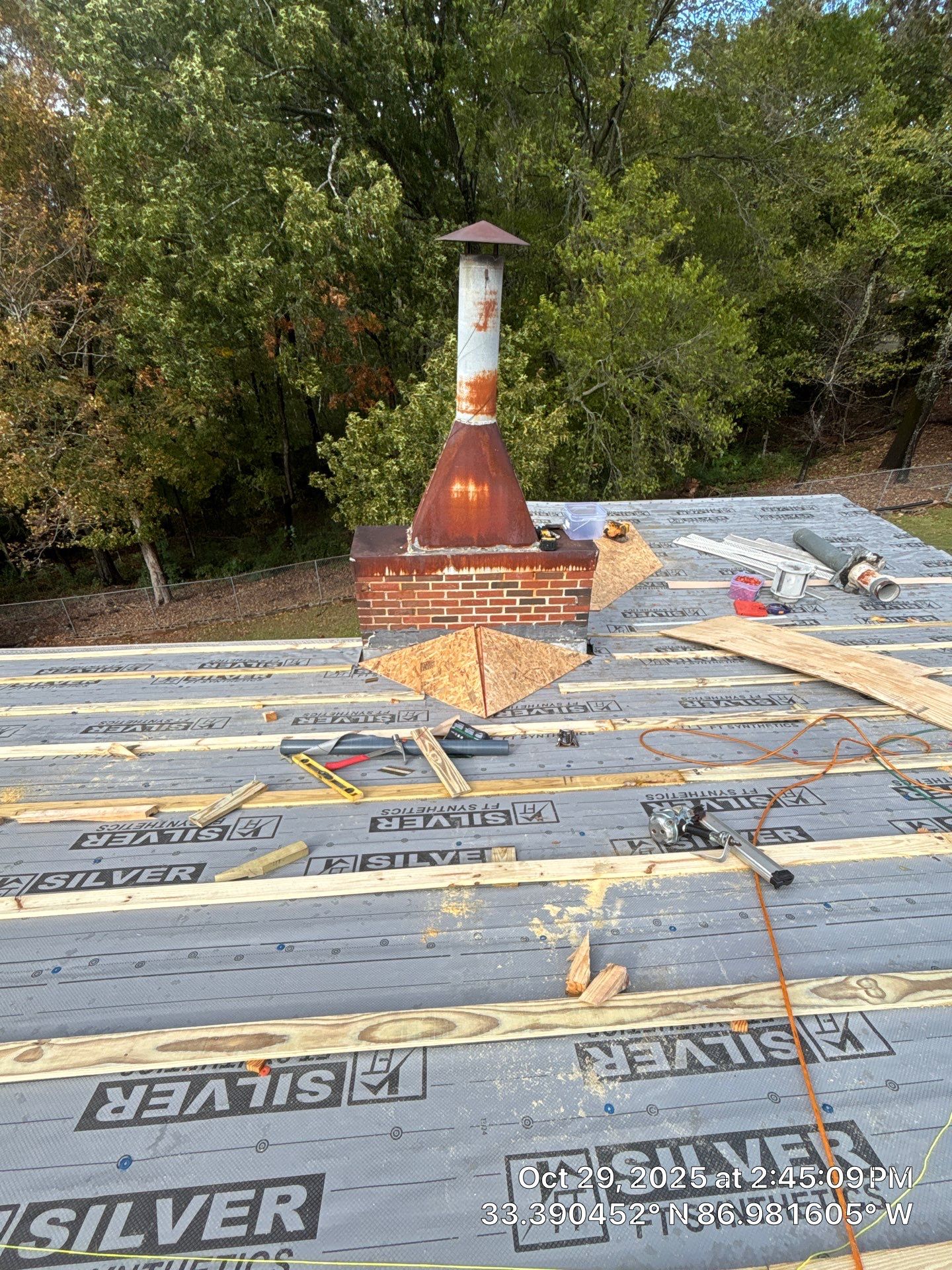 Metal Roof Installation in Bessemer by NANOROOF Alabama