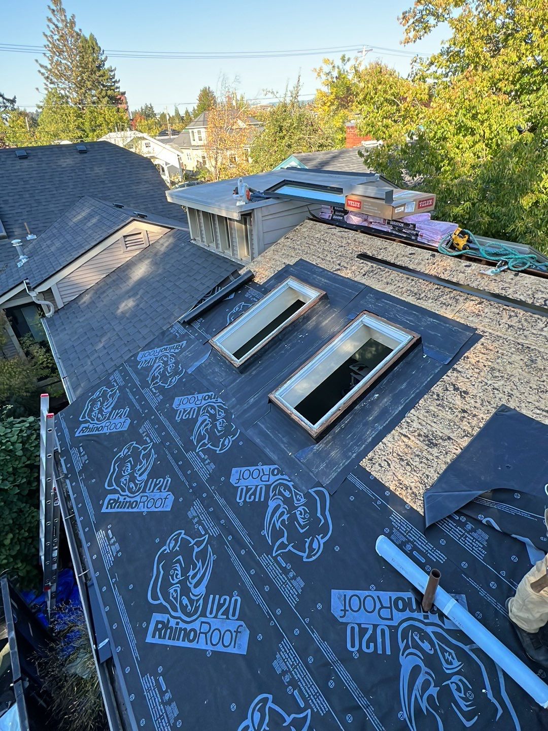 Residential Roofing Installation using Owens Corning Duration Shingles by BEST Roofing & Waterproofing