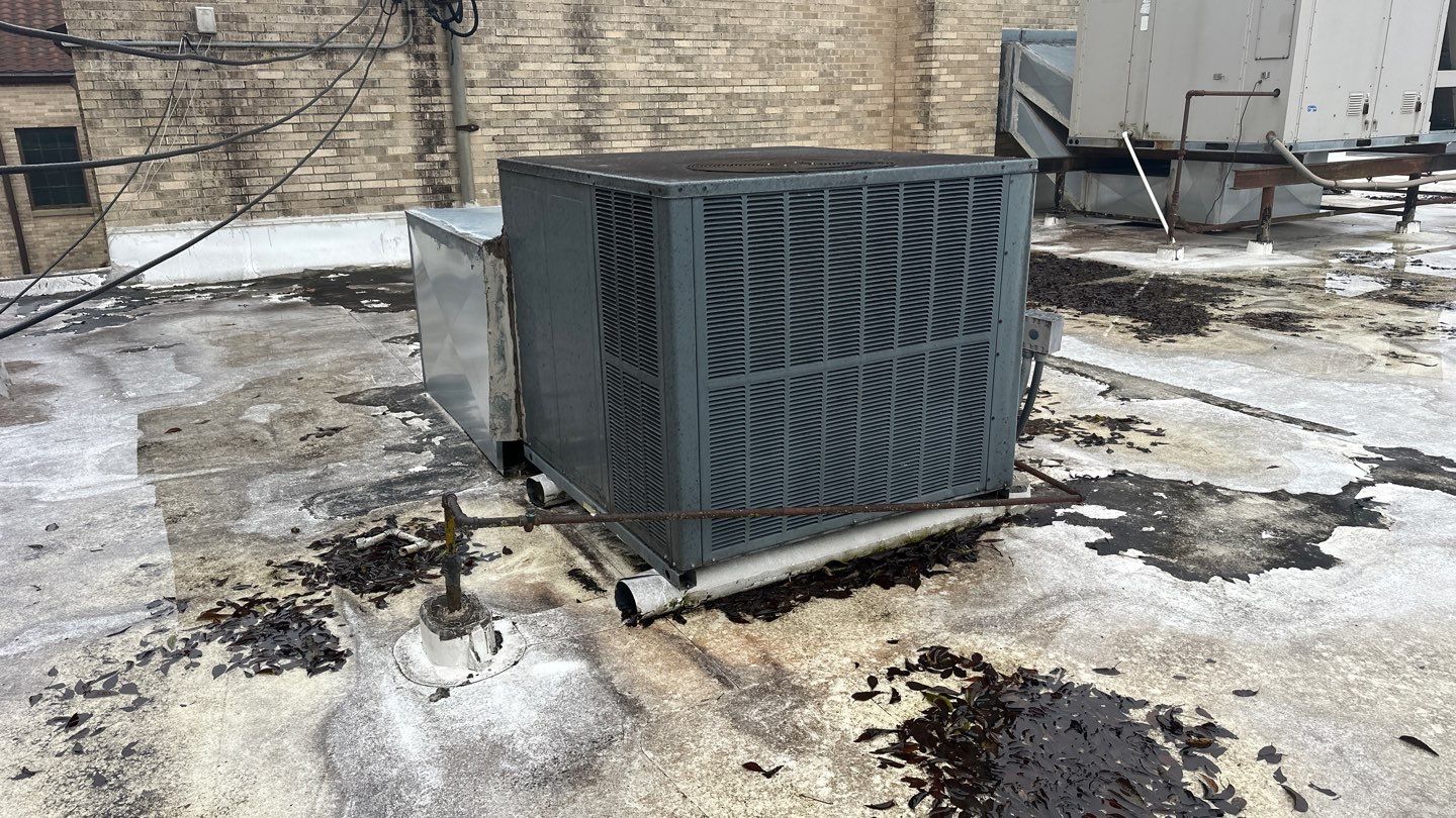 Commercial TPO Roof Replacement in Ardmore for McLish Church by BANA Roofing and Solar Supply