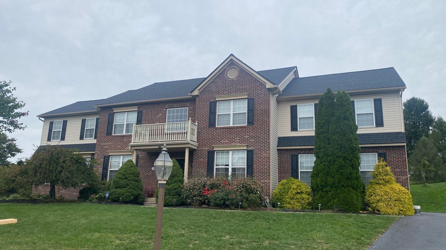 Roofing Installation using CertainTeed Landmark - Moire Black by Storm Guard of Ches-Mont PA