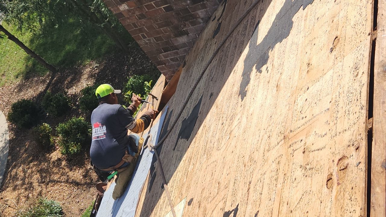 New Roof and 6 inch Gutters by Just In Time Roofing and Restoration