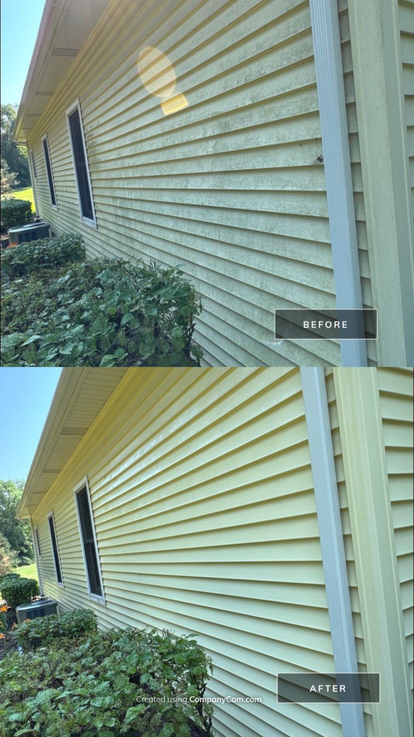 Project in McHenry by Simmons Power & Soft Washing