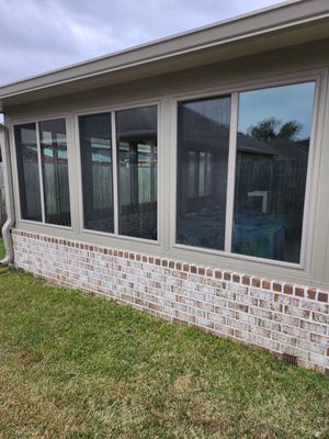 Screen Room to Glass Room Conversion using Colorbeam