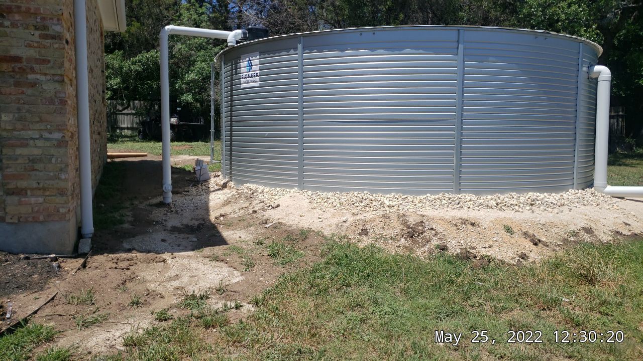 Primary water source to eliminate dependency on Public Water supply!  by Hill Country Rain Water