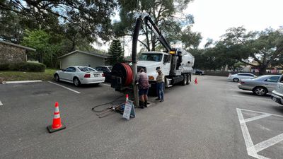 Apartment Complex Storm Water System Cleaning and Maintenance