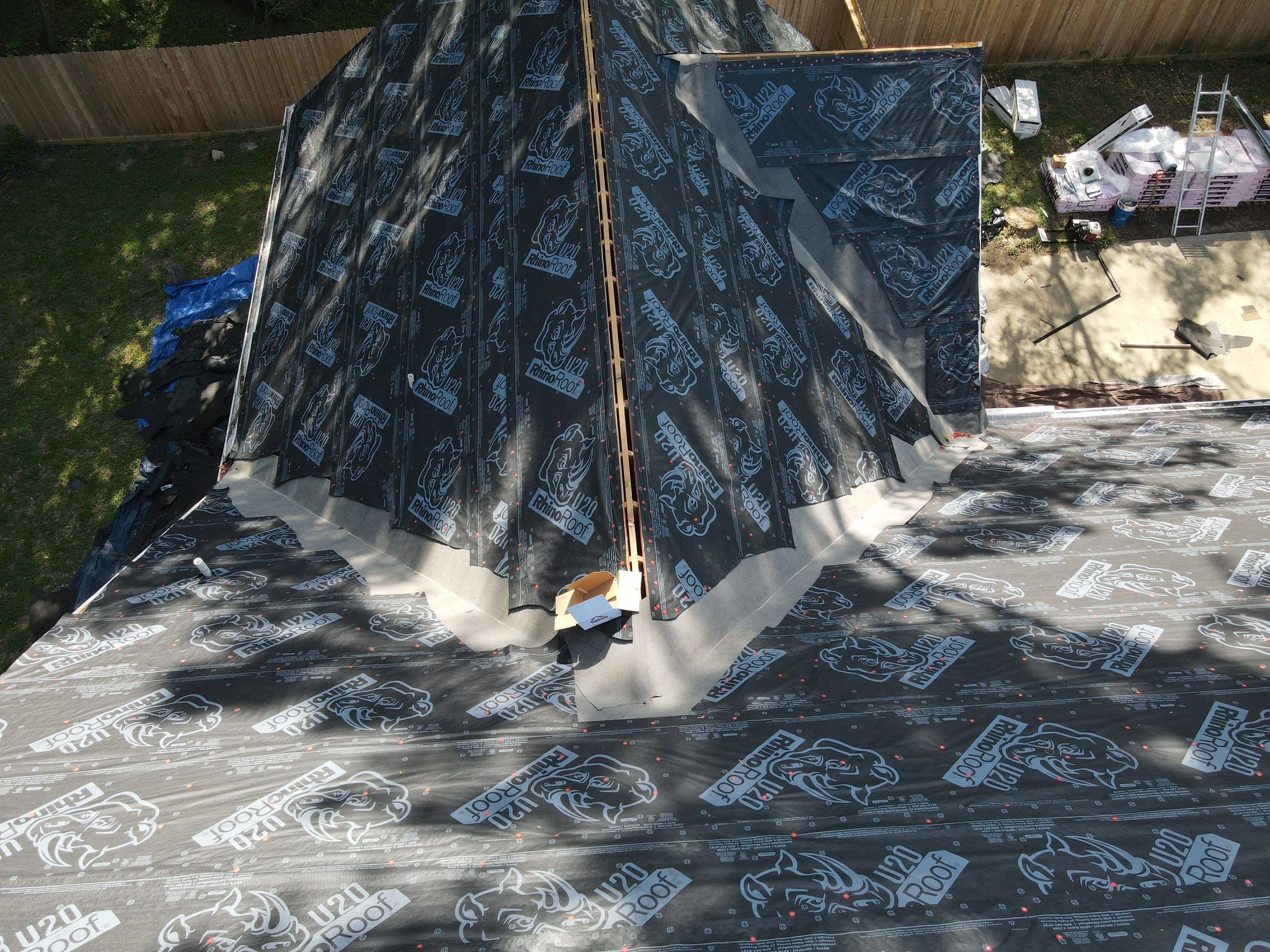 Residential Roofing Installation using Owen's Corning by Roof Concepts Construction